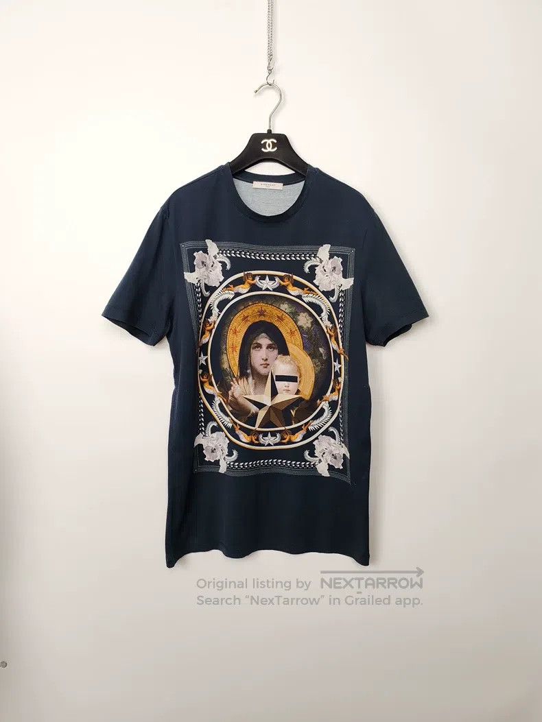 Givenchy Givenchy Men's Virgin Mary Infant Short Sleeve Size US XS / EU 42 / 0 - 1 Thumbnail