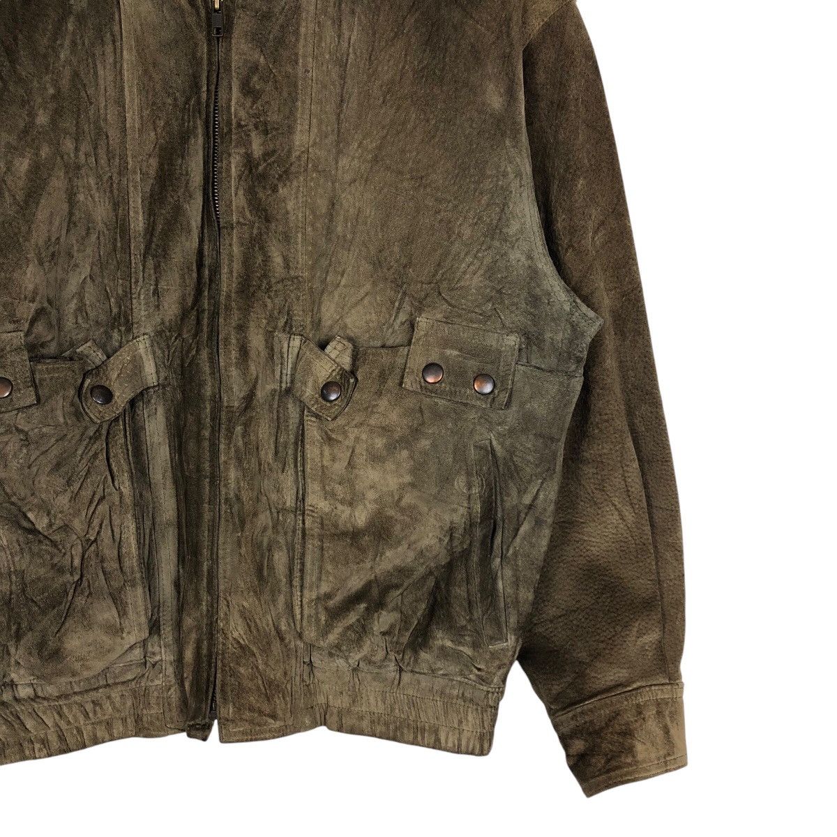 Japanese Brand 📌Vintage Biker Leather Jacket Captious Person Issey Miyake Size US M / EU 48-50 / 2 - 6 Thumbnail