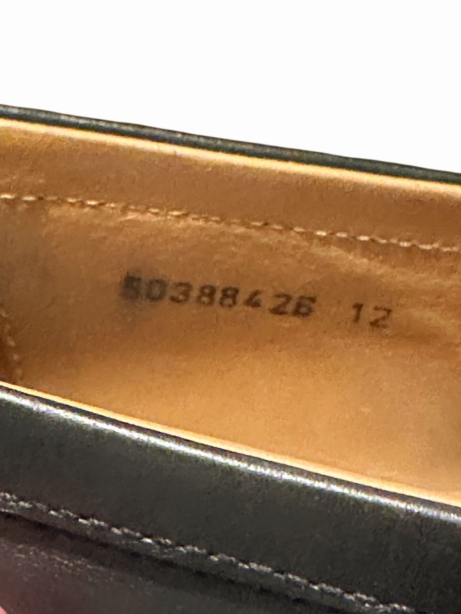Hugo Boss Hugo Boss Black Leather Bit Loafers Men’s 12 Made In Italy Size US 12 / EU 45 - 4 Thumbnail