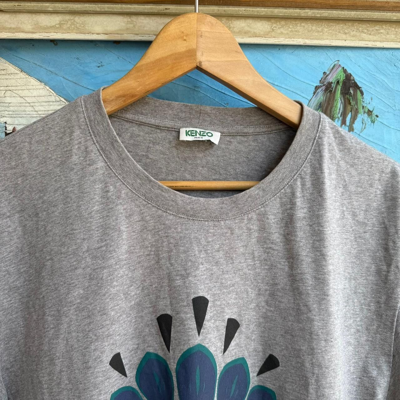 Kenzo Kenzo T Shirt Eyes Big Print Graphic Tee Designer Italy Size US L / EU 52-54 / 3 - 4 Thumbnail