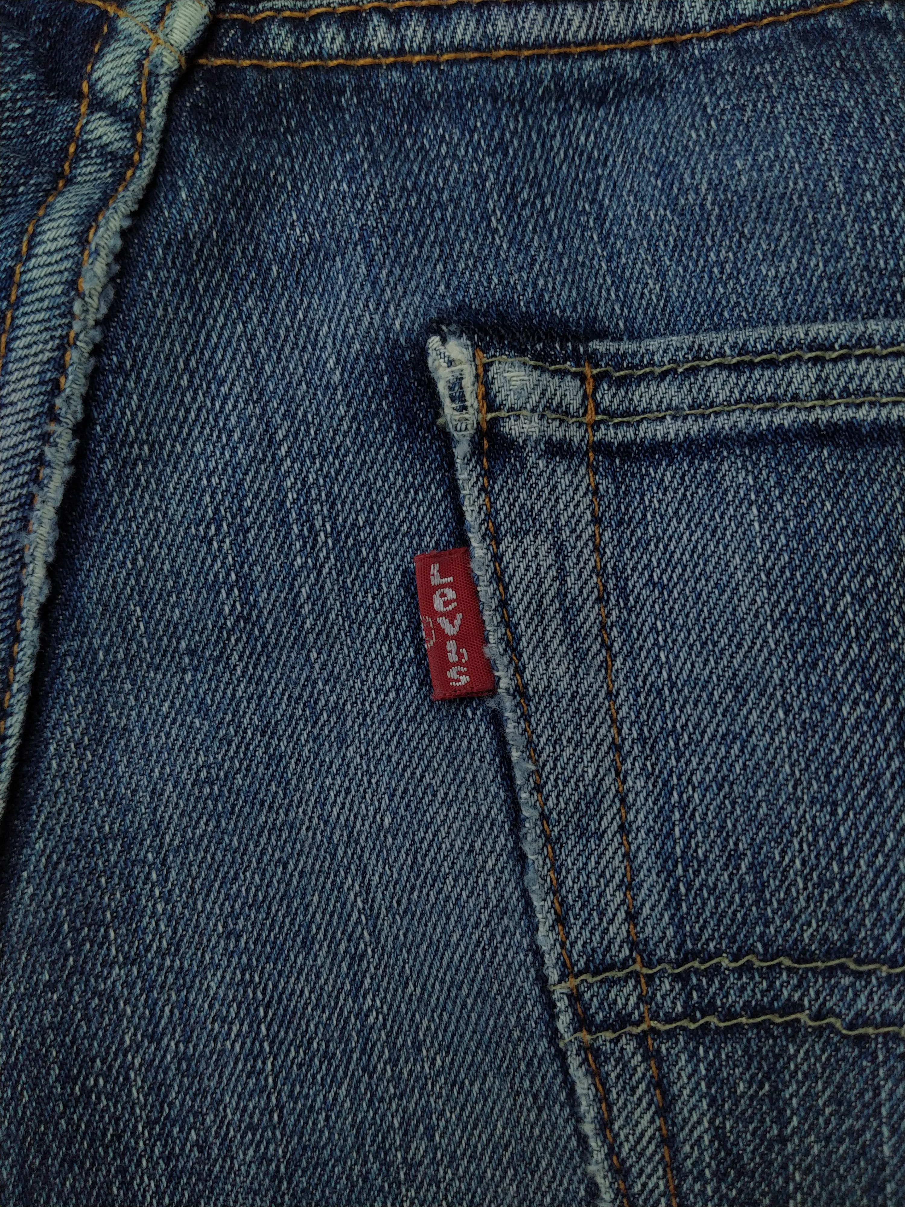 Levi's Dark Blue Levi's 503 Distressed Denim 33x30.5 -JN244 Size US 33 - 10 Thumbnail