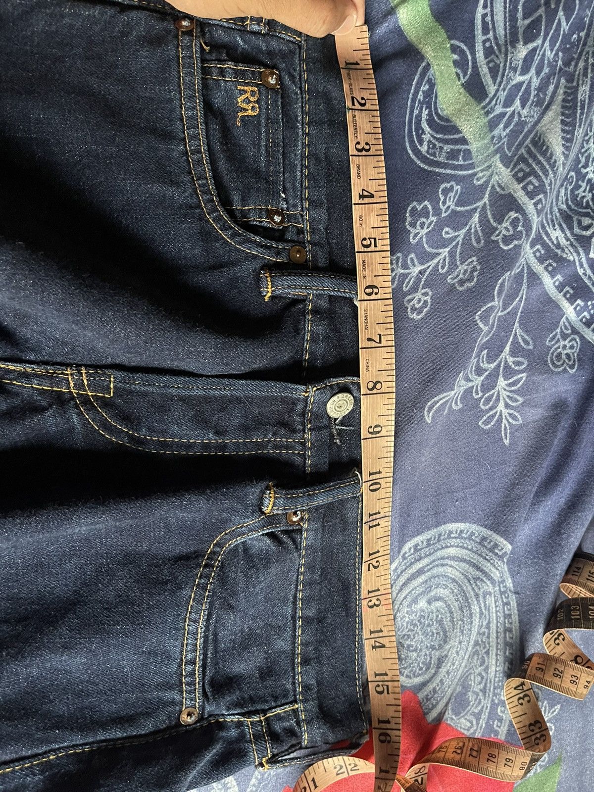 RRL Ralph Lauren RRL Slim Straight Japan Woven Selvedge Jeans Ralph Lauren Size US 32 / EU 48 - 13 Thumbnail