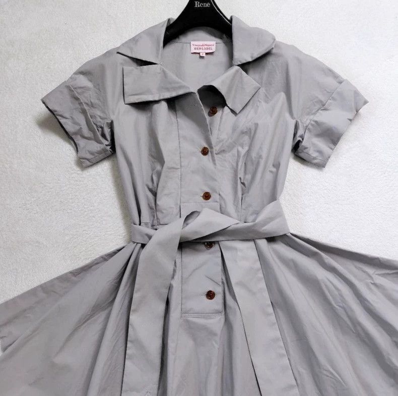 Vivienne Westwood Vivienne Westwood Embroidered LOGO on shirt dress Size M / US 6-8 / IT 42-44 - 3 Thumbnail