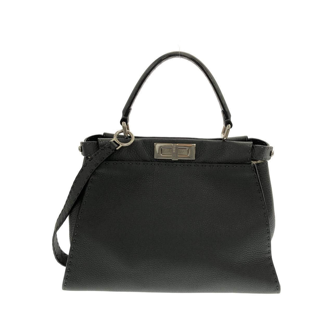 Fendi Fendi Fendi Selleria Calf Handbag Leather Handbag 8BN290 Q0J DUTY FREE for USA Size ONE SIZE - 1 Thumbnail