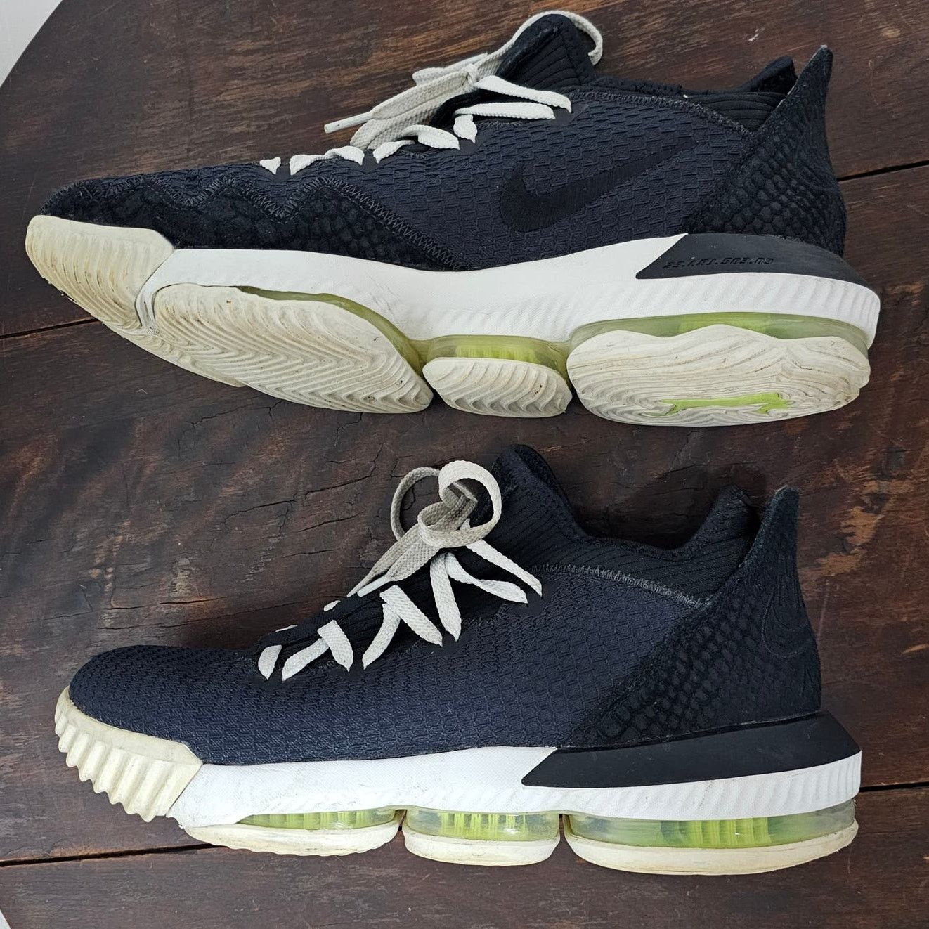 Nike Nike AIR Lebron James 16 Low Black Python Volt sz 11.5 Size US 11.5 / EU 44-45 - 5 Thumbnail