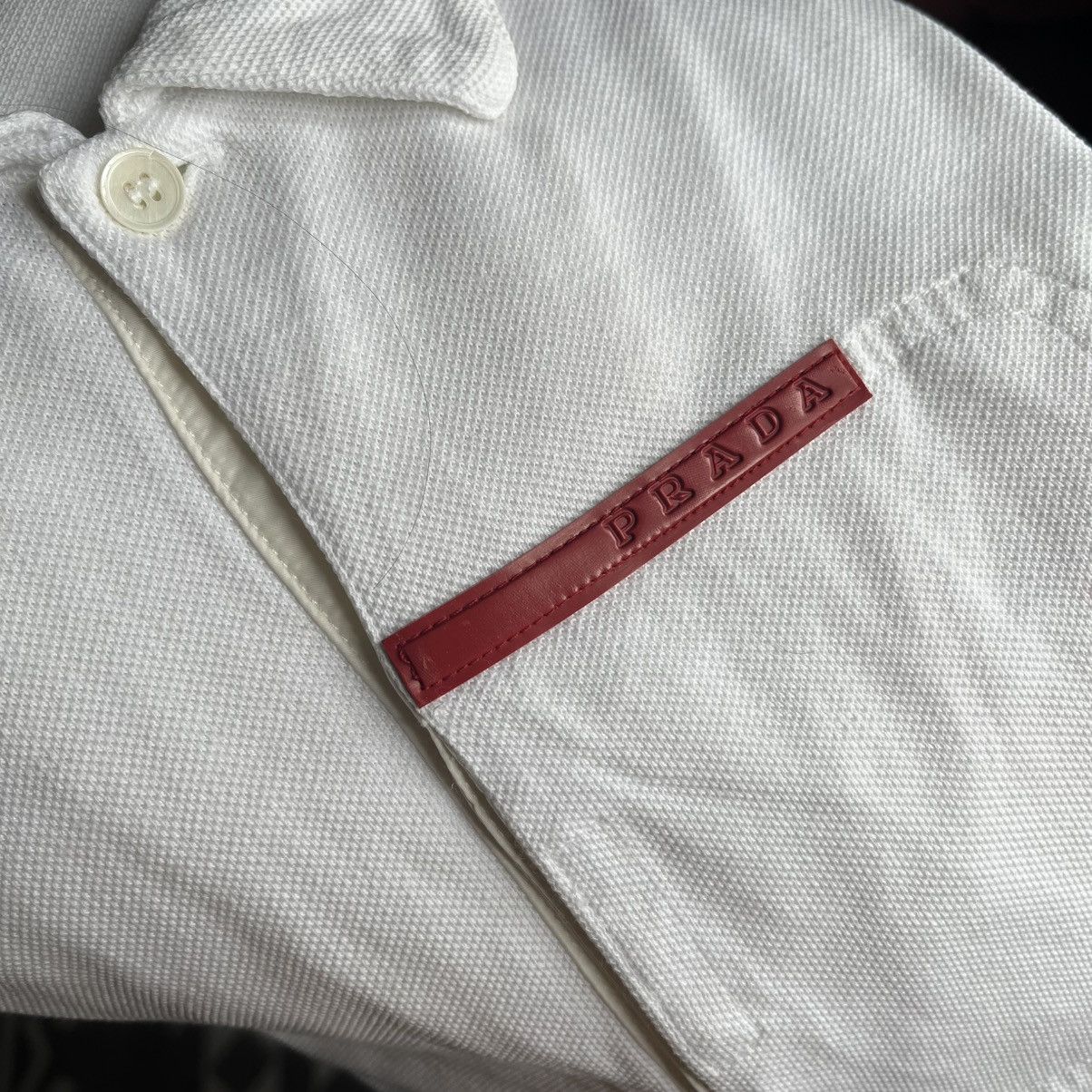 Prada Vintage Prada sport polo shirt Size US L / EU 52-54 / 3 - 9 Thumbnail