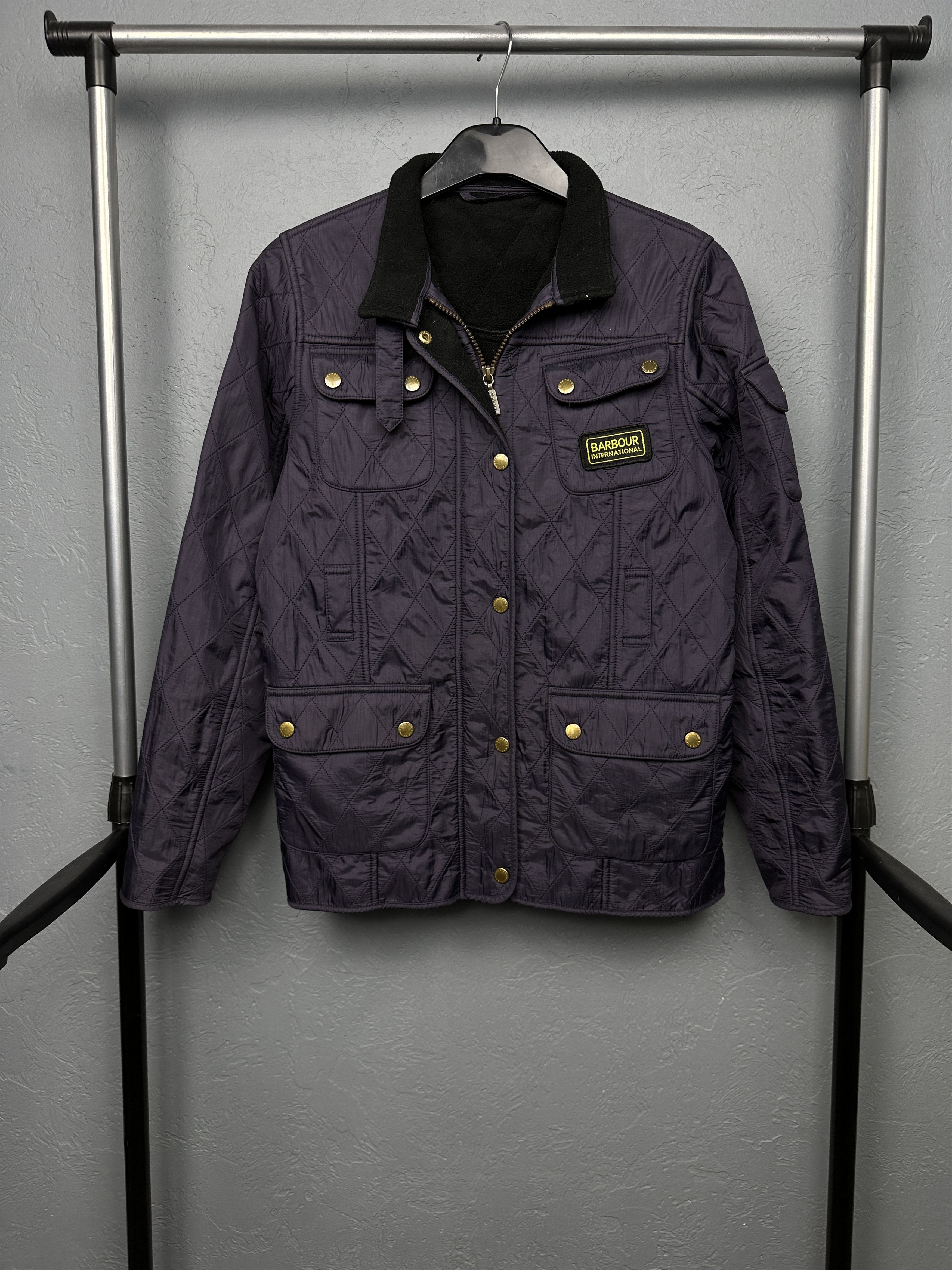 Barbour × Vintage Barbour International Womens Polarquilt Quilted Jacket Size S / US 4 / IT 40 - 1 Thumbnail