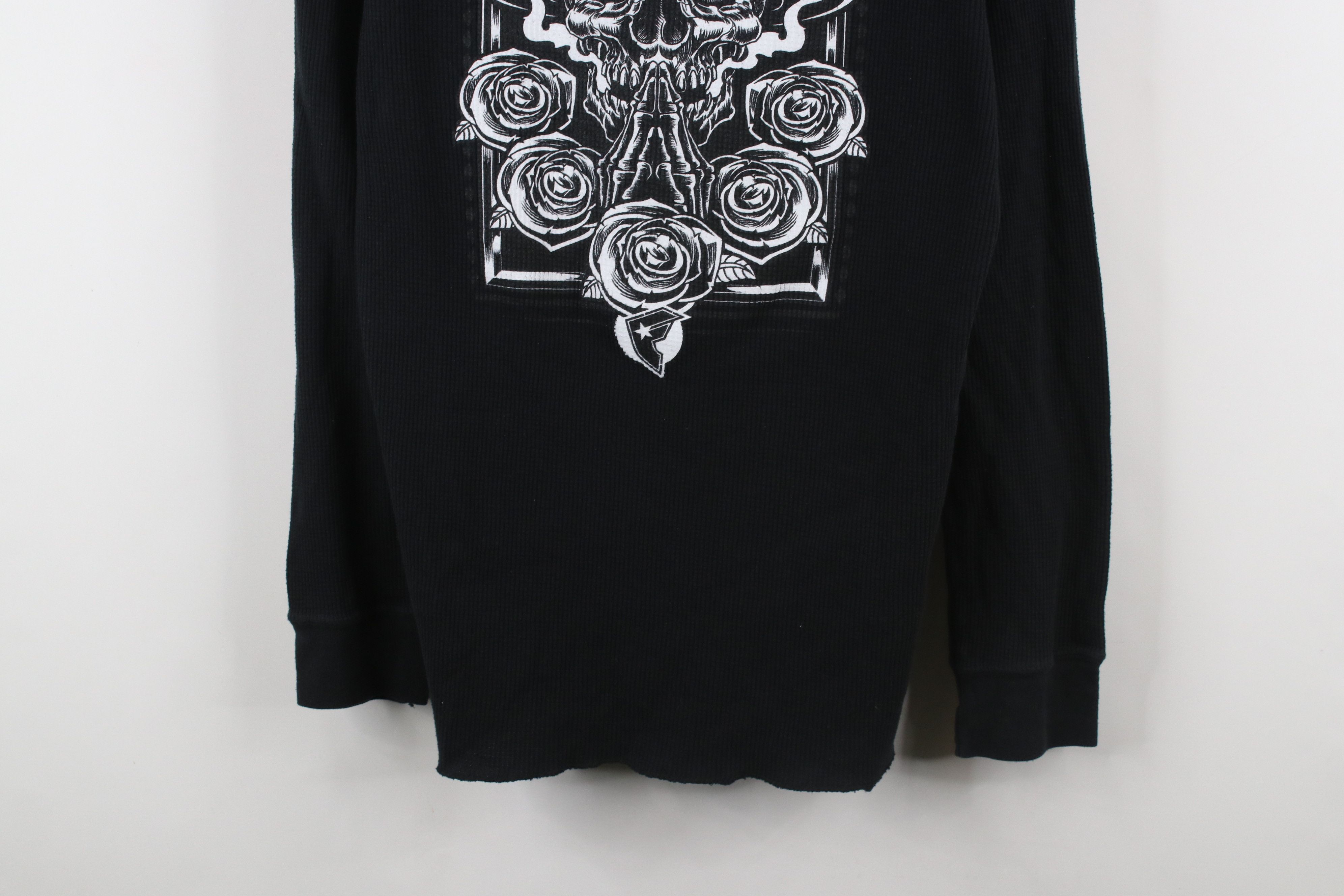 Famous Stars And Straps × Vintage Vintage Famous Stars & Straps Knit Long Sleeve T-Shirt Size US XXL / EU 58 / 5 - 3 Thumbnail