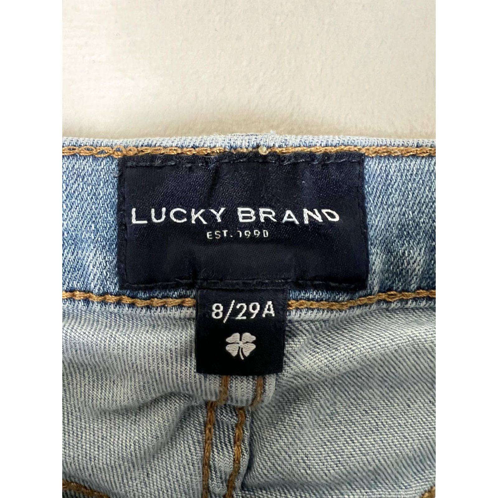 Lucky Brand Lucky Brand Bridgette Jeans Women 8/29 Light Blue High Rise Skinny Denim Jeans Size 30" / US 8 / IT 44 - 2 Thumbnail