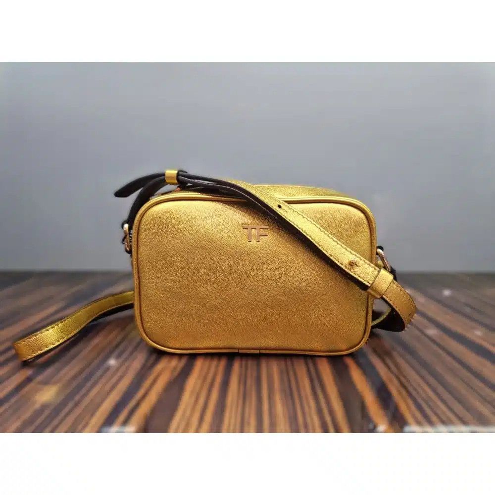 Tom Ford o1loc1c0125 S0440 Size: OS / Crossbody Mini Bag in Gold Size ONE SIZE - 1 Preview