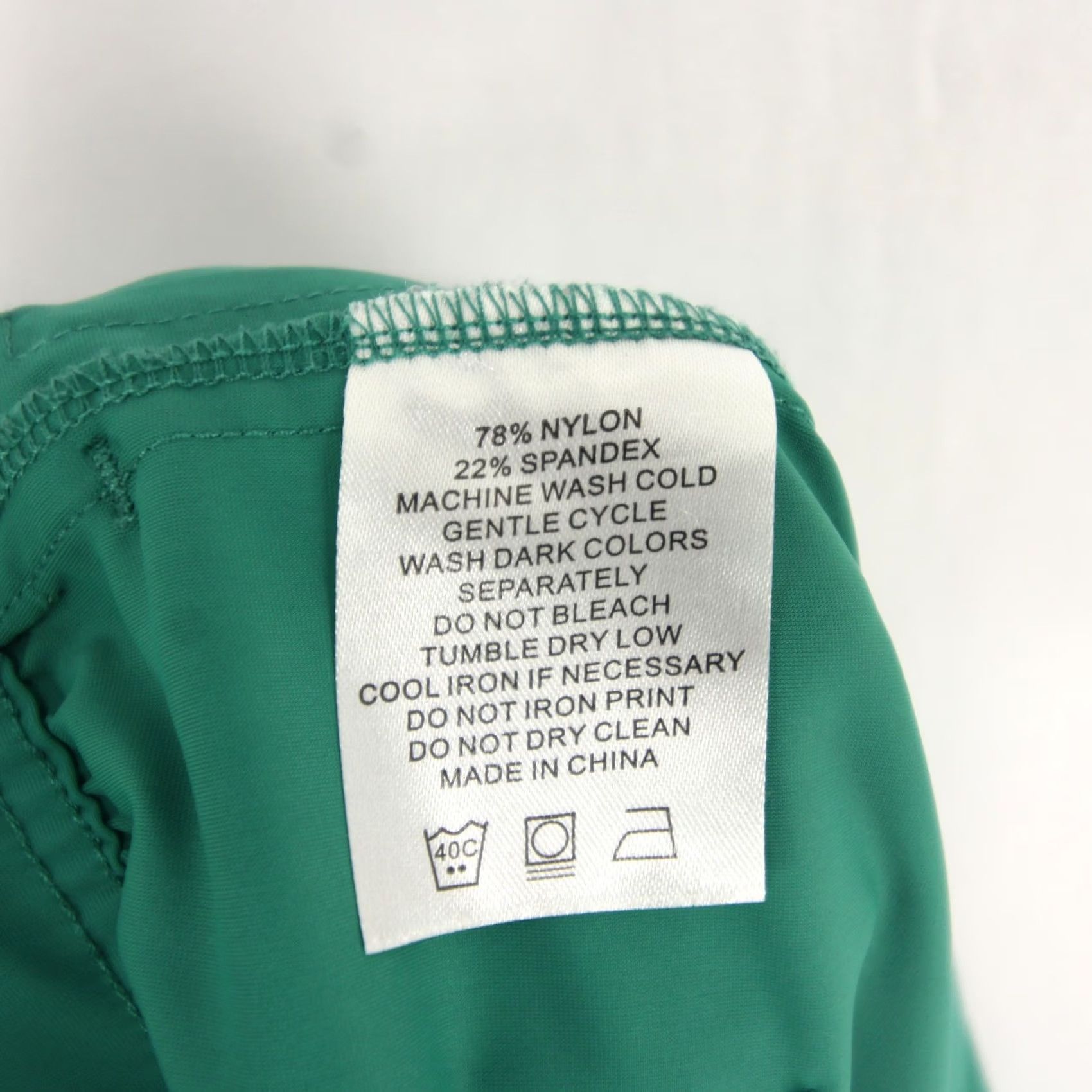 Vintage Honu Shorts Green Athletic Running Drawstring Stretch Linerless Sport Size US 29 - 7 Thumbnail