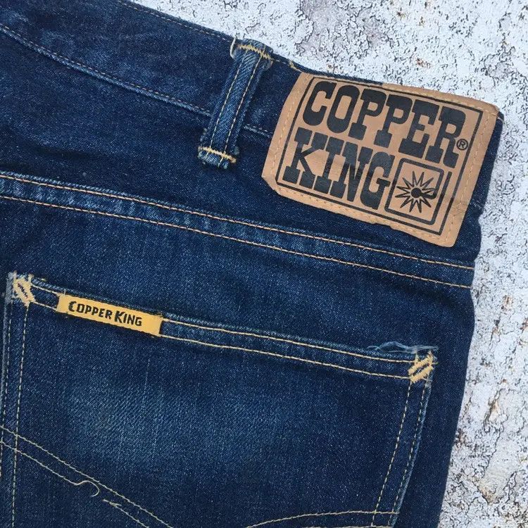 Warehouse & Co. Copper King By Warehouse Half Selvedege Repro 70s Denim Size US 33 - 11 Thumbnail