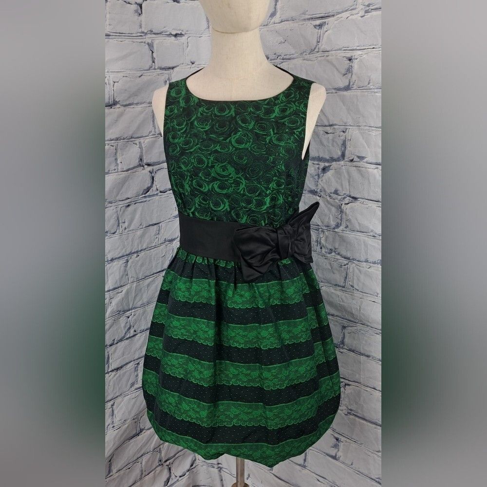 RED Valentino NWOT Red Valentino Women's Dress Bow Tie Casual Party Midi Size M / US 6-8 / IT 42-44 - 4 Thumbnail
