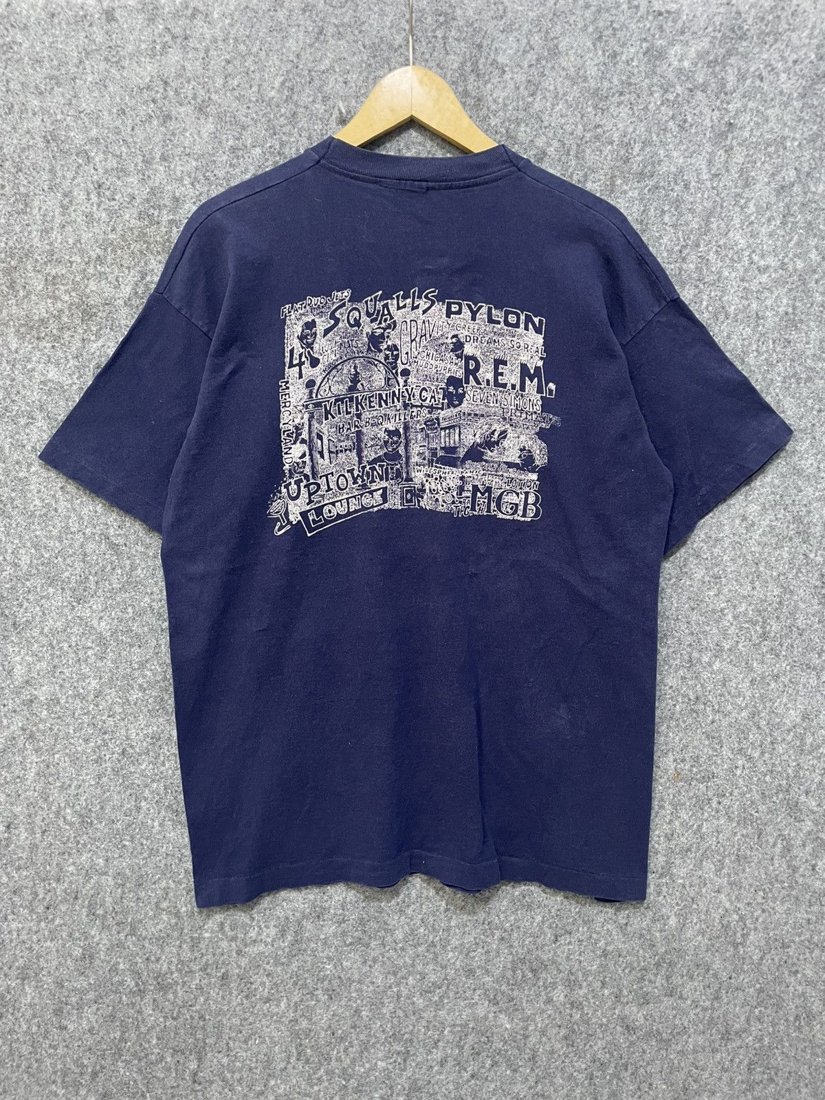 Band Tees Vintage 90s R.E.M Athens GA T-Shirt Size US XL / EU 56 / 4 - 1 Thumbnail