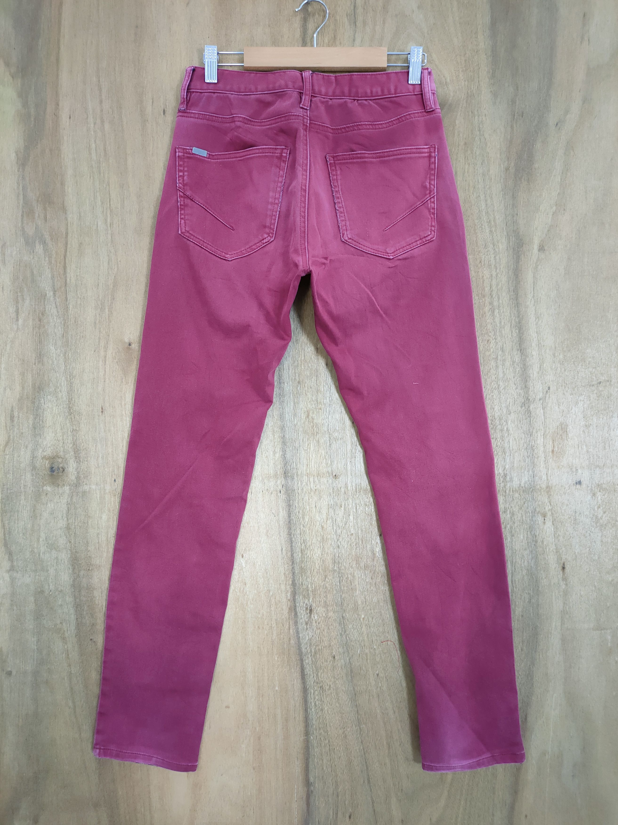 Grailed GROWTH BY GRAIL MAROON SKINNY PANTS Size US 28 / EU 44 - 7 Thumbnail