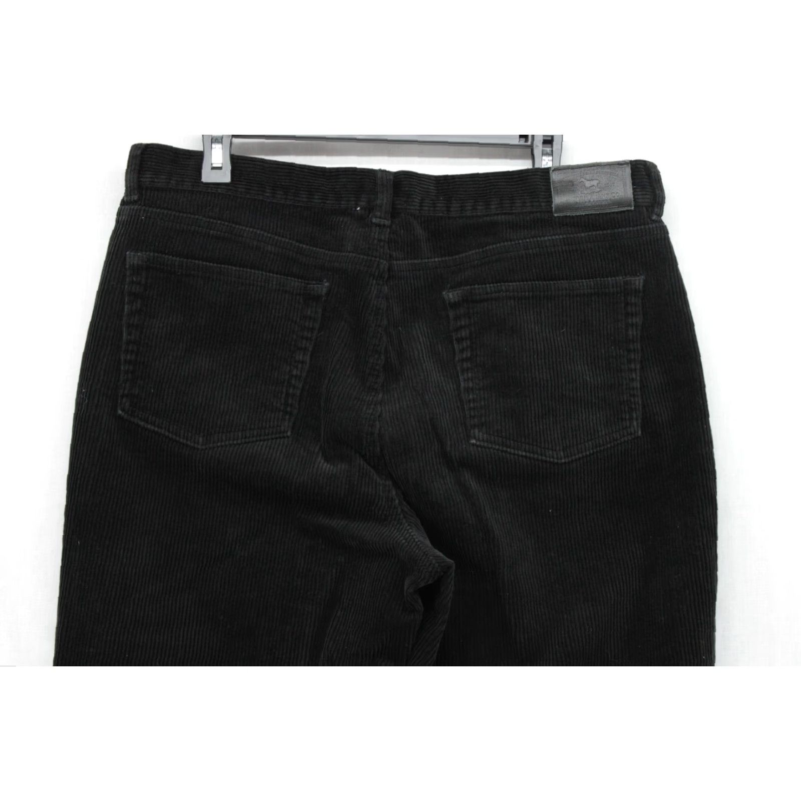 Ralph Lauren LAUREN RALPH LAUREN Women Black Corduroy Straight Leg Pants Preppy Size 14 36x31 Clothing Pants Size 36" / US 14 / IT 50 - 3 Thumbnail