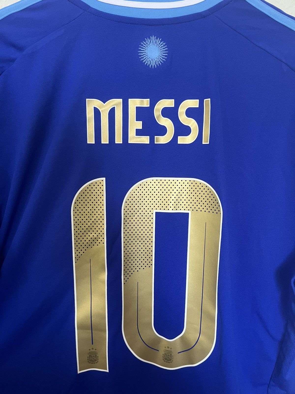 Adidas Adidas Argentina 2024 Away Soccer Football Jersey Messi 10 Size US XL / EU 56 / 4 - 7 Thumbnail