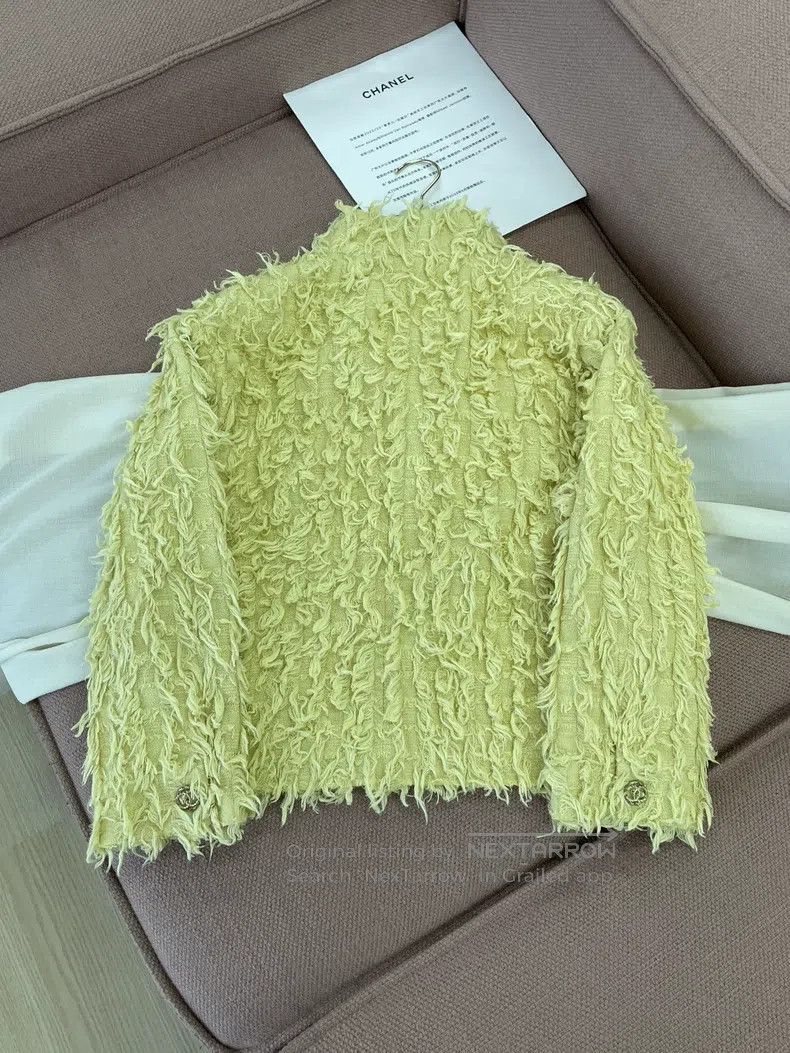 Chanel Chanel Chick yellow tassel tie jacket Size XS / US 0-2 / IT 36-38 - 3 Thumbnail