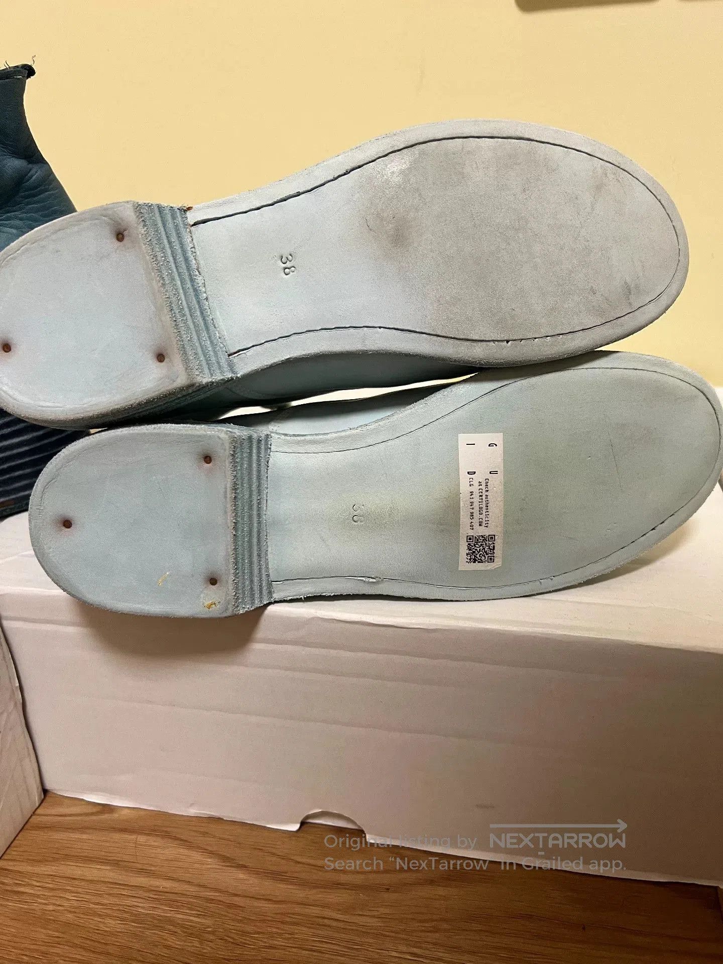 Guidi Guidi 210 Glacier Blue. Size US 7 / IT 37 - 8 Thumbnail