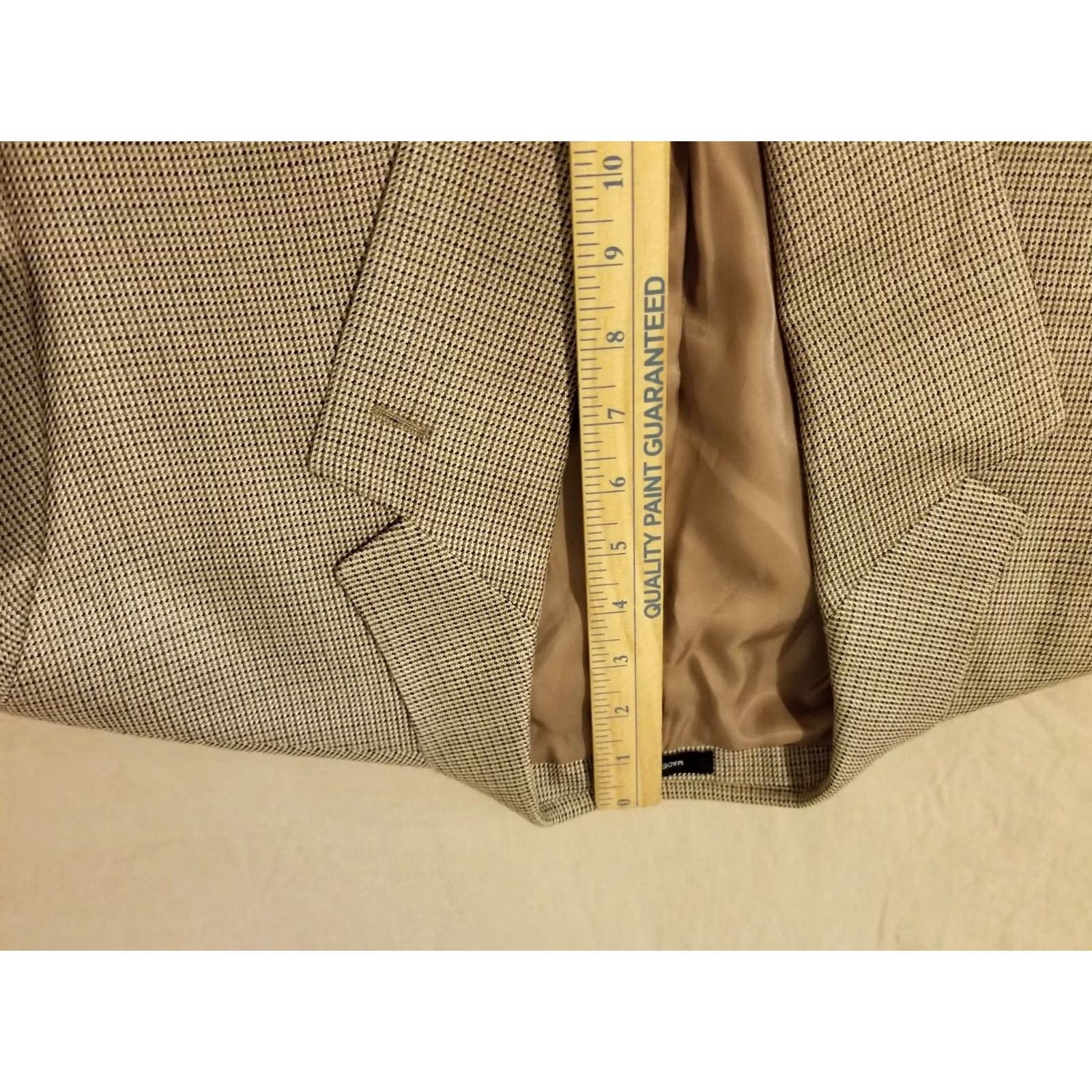 Polo Ralph Lauren Mens Polo Ralph Lauren Silk Sports Jacket Blazer 44R Khaki Size US XXL / EU 58 / 5 - 3 Thumbnail