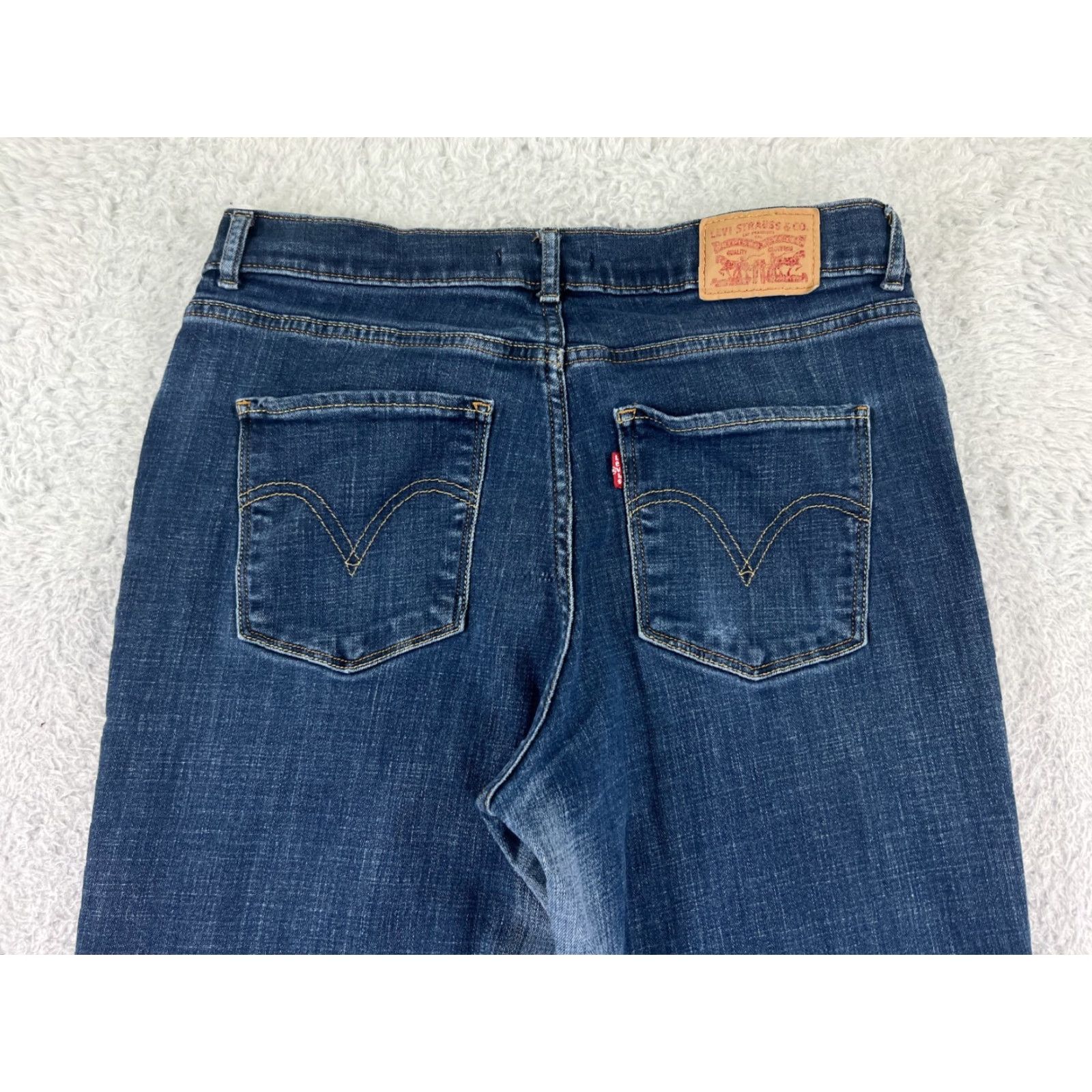 Levi's Levi's Jeans Women 29 Blue Bootcut High Rise 30in Inseam Denim 5-Pocket Womens Size 29" - 3 Thumbnail