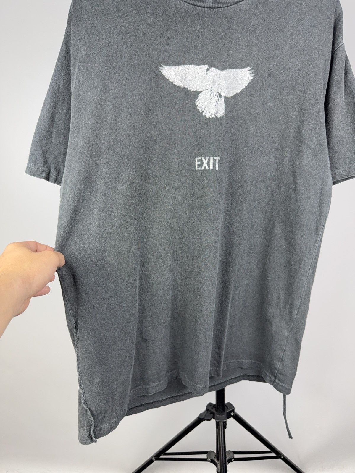 Ksubi Vintage 00s Japanese Ksubi EXIT Retro Faded Tee Shirt Size US M / EU 48-50 / 2 - 4 Thumbnail