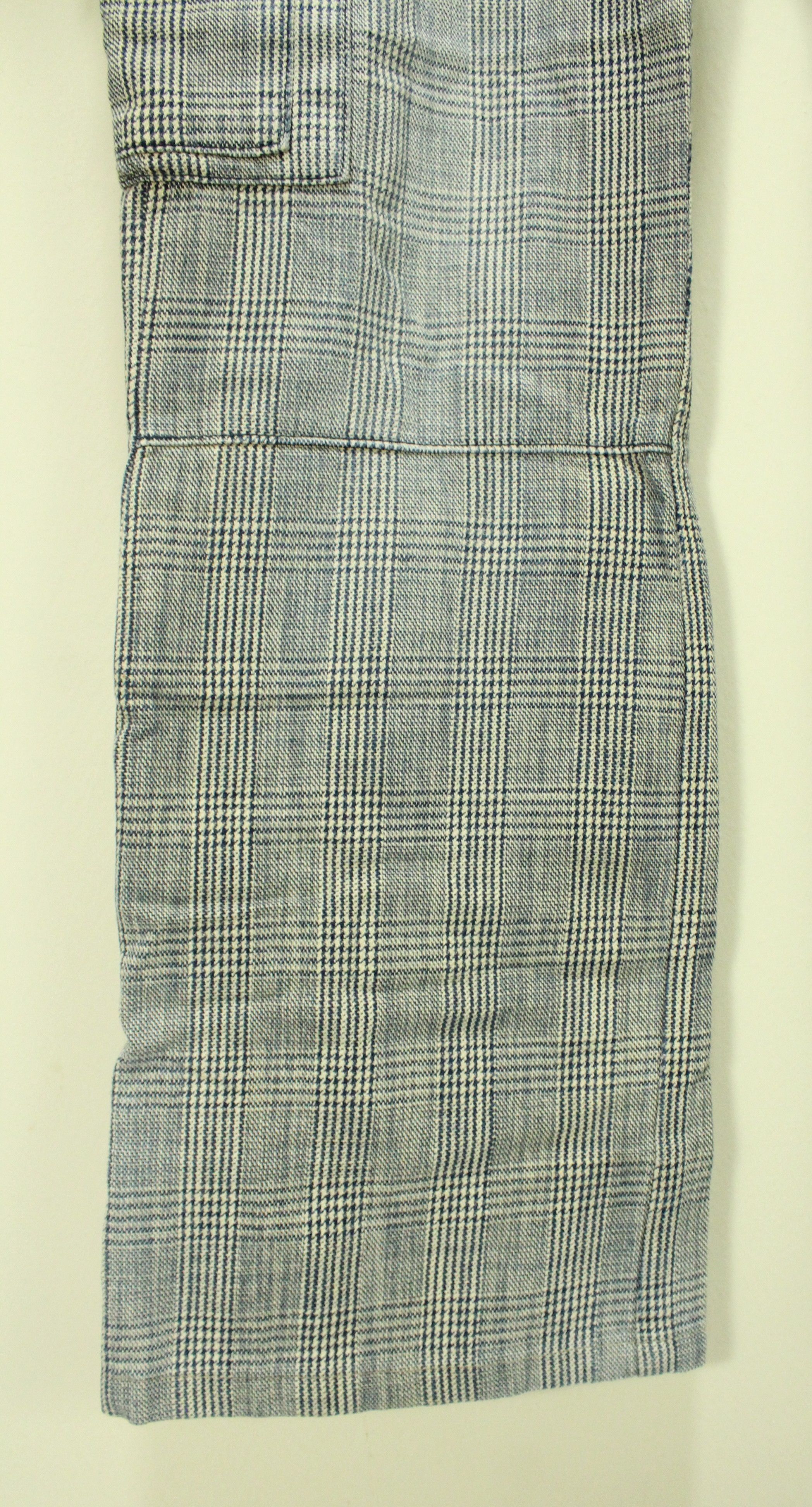 semanticdesign SEMANTIC DESIGN Pants Tactical Cargos Plaid Woven Rare Size US 31 - 10 Thumbnail
