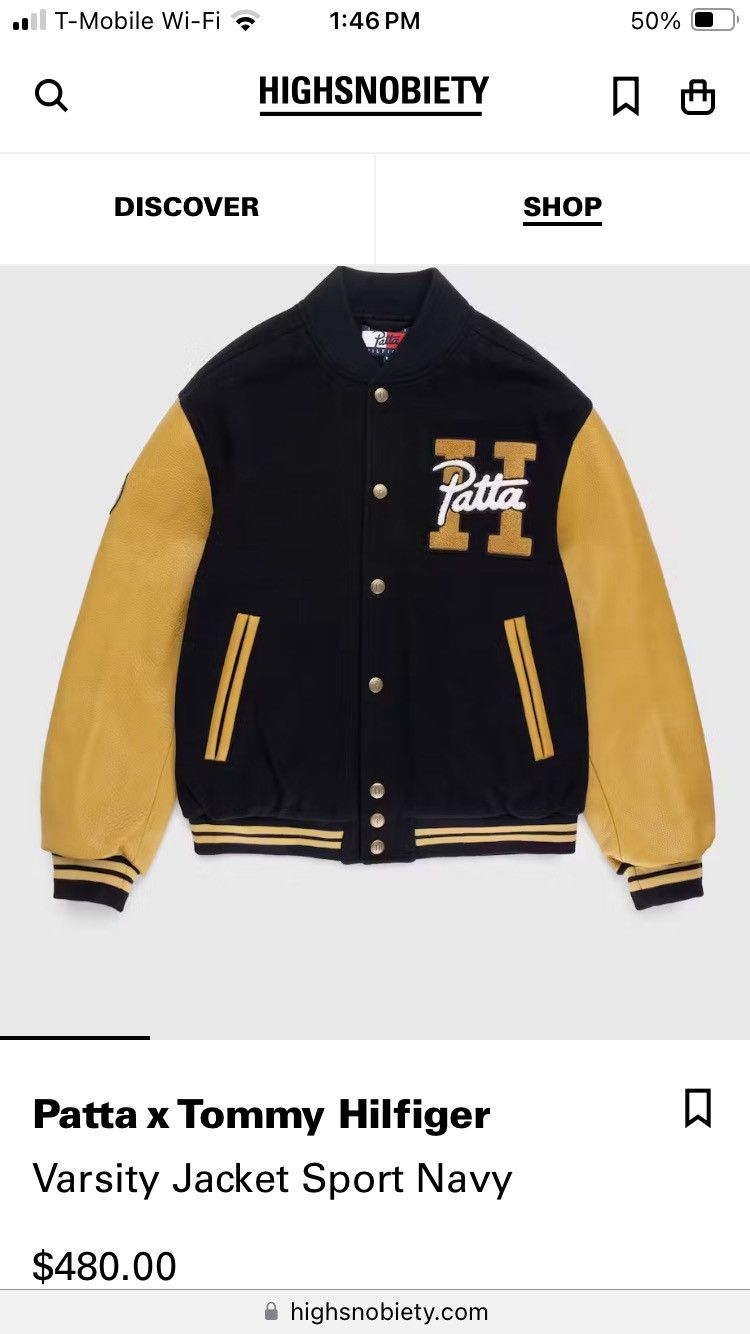 Patta Patta x Tommy Hilfiger Varsity Jacket Size US XXL / EU 58 / 5 - 5 Thumbnail