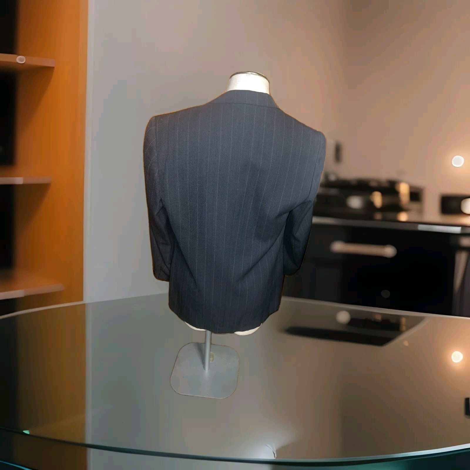 Versace Vintage Istante / Versace RARE 4Btn BLACK BLAZER- 42R Size 42R - 3 Thumbnail