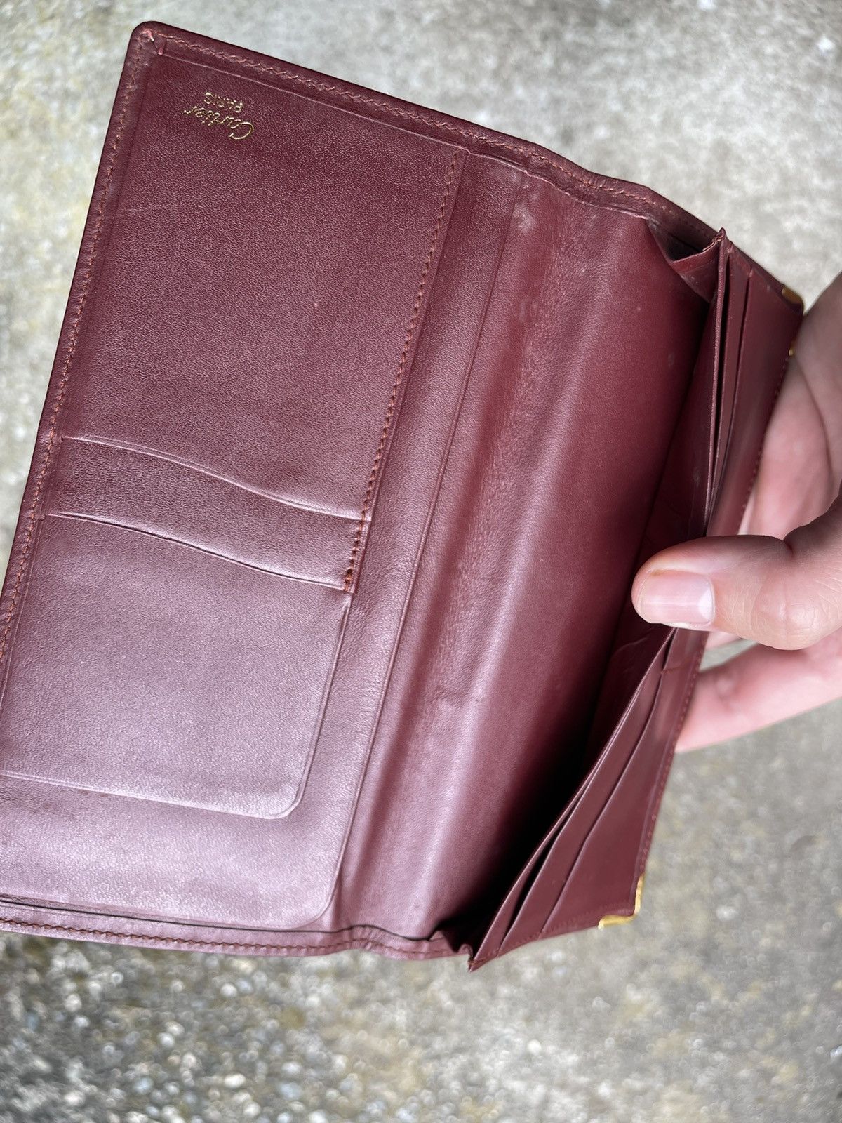 Cartier Cartier must line Leather Wallet 😮‍💨steal!? Size ONE SIZE - 4 Thumbnail