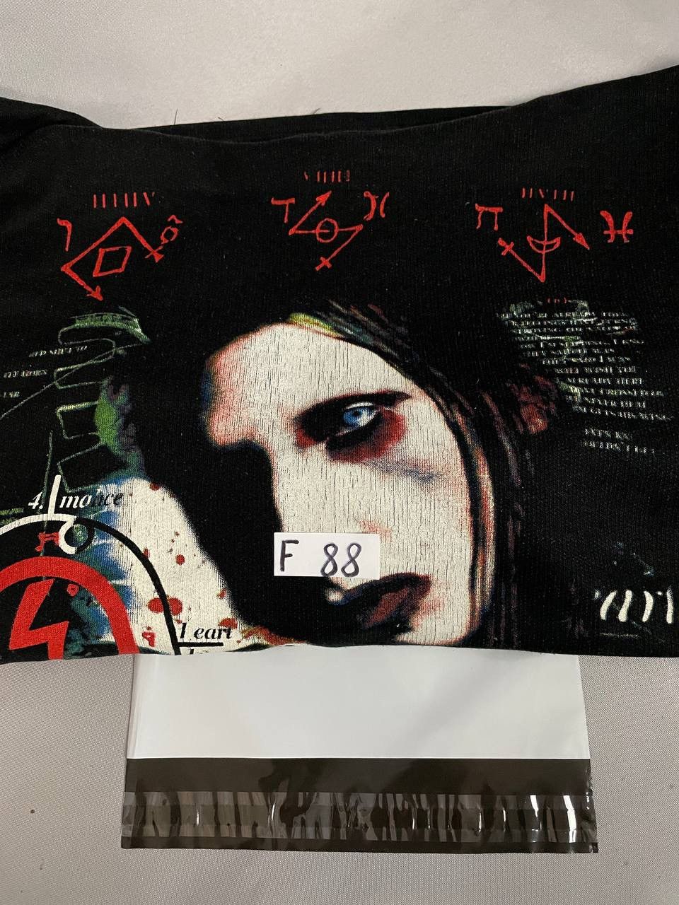 Marilyn Manson Marilyn Manson Hoodie Vintage 1990s Antichrist Superstar Size US XL / EU 56 / 4 - 14 Thumbnail