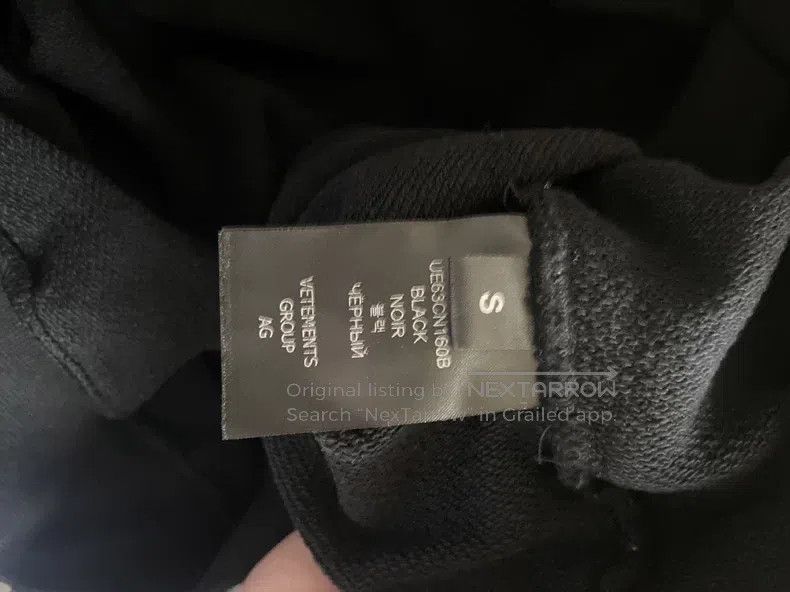 Vetements Vetements Slacker Hoodie Size US S / EU 44-46 / 1 - 4 Thumbnail