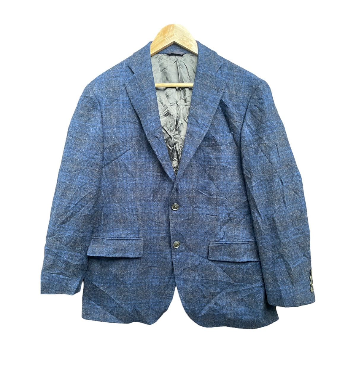 Designer × Kansai Yamamoto Kansai Yamamoto Wool Blazer Size 42R - 3 Thumbnail