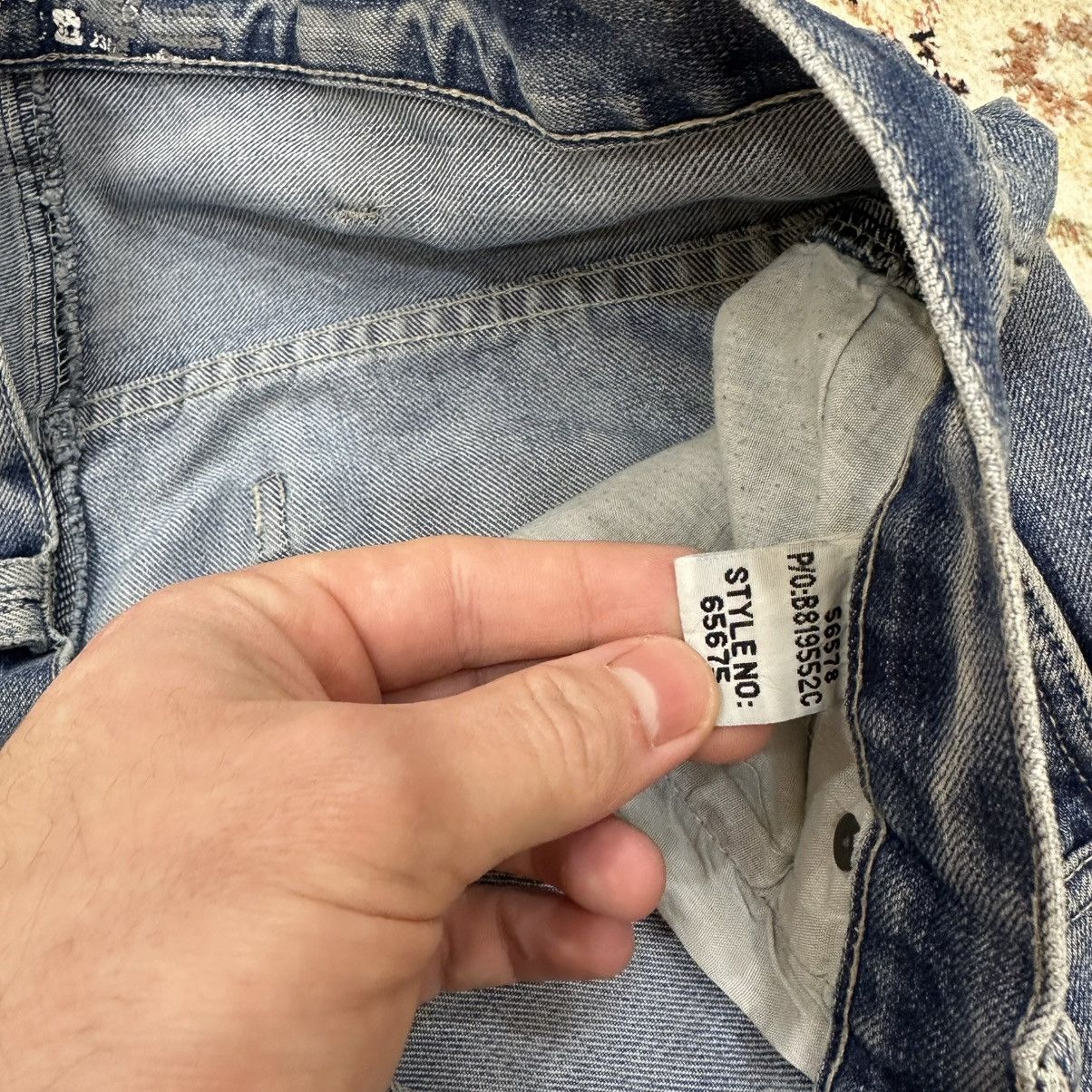 If Six Was Nine × Japanese Brand Vintage Japanese Style Double Knee Jeans Crazy Fit W36xL34 Size US 36 / EU 52 - 9 Thumbnail