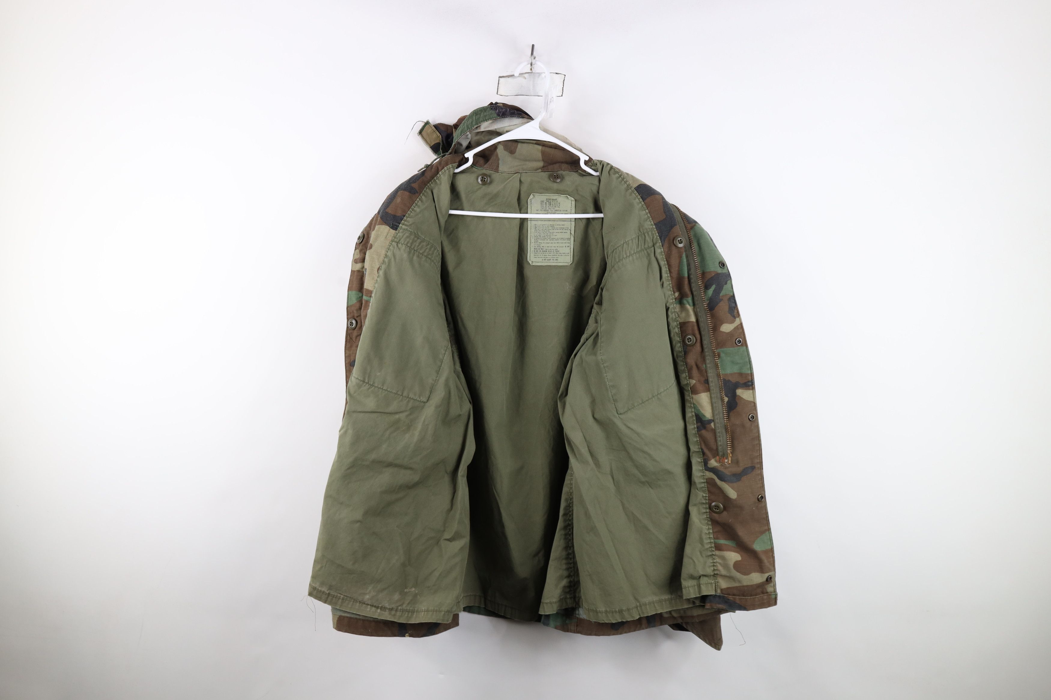 Alpha Industries Vintage 80s Alpha Industries Camouflage Field Jacket USA Size US M / EU 48-50 / 2 - 11 Thumbnail