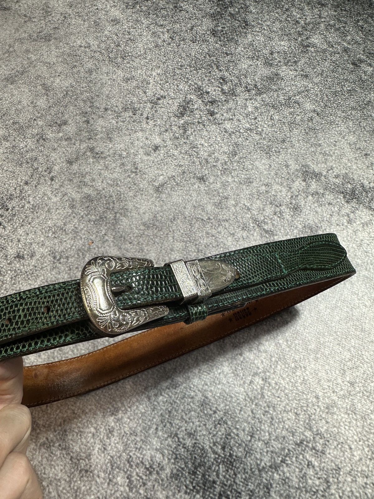 Cowboy Equipment Y2K Cow Camo Belts Rare Streetwear Avant Garde Style USA VTg Size ONE SIZE - 3 Thumbnail