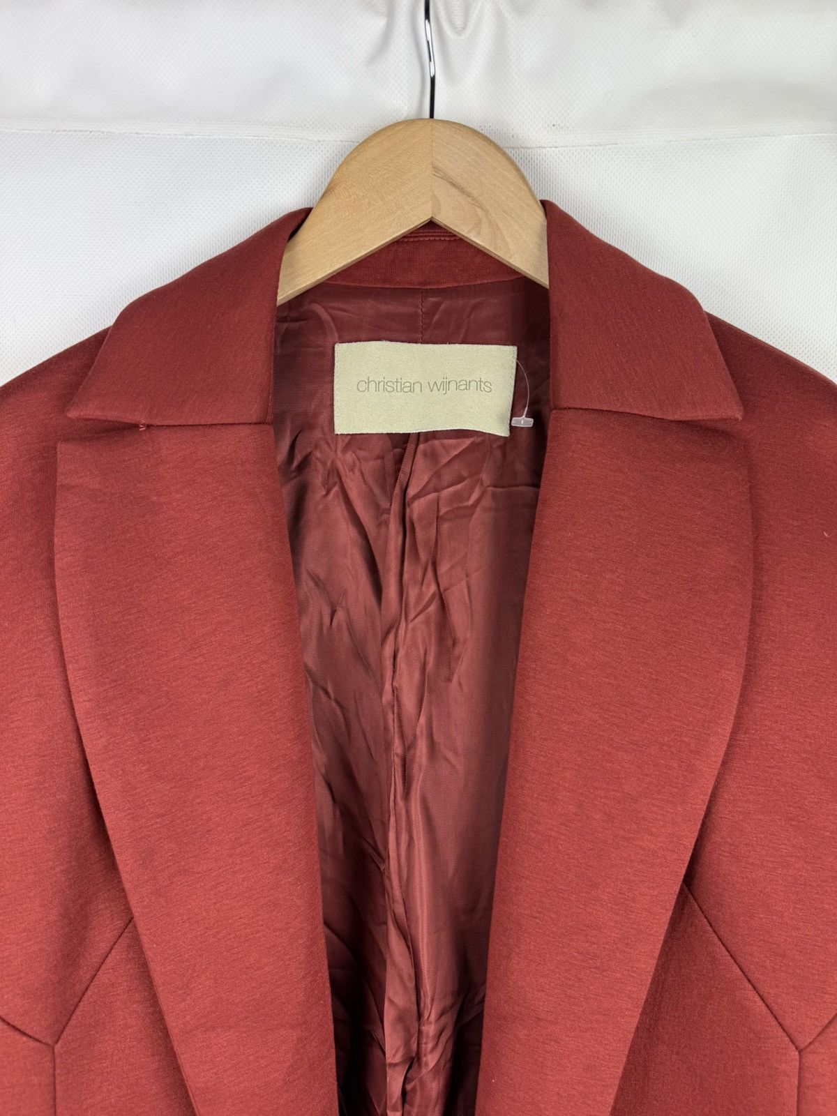 Christian Wijnants × Designer Christian Wijnants Ladies Belted Viscose Coat Jacket Size 40 Size M / US 6-8 / IT 42-44 - 8 Thumbnail