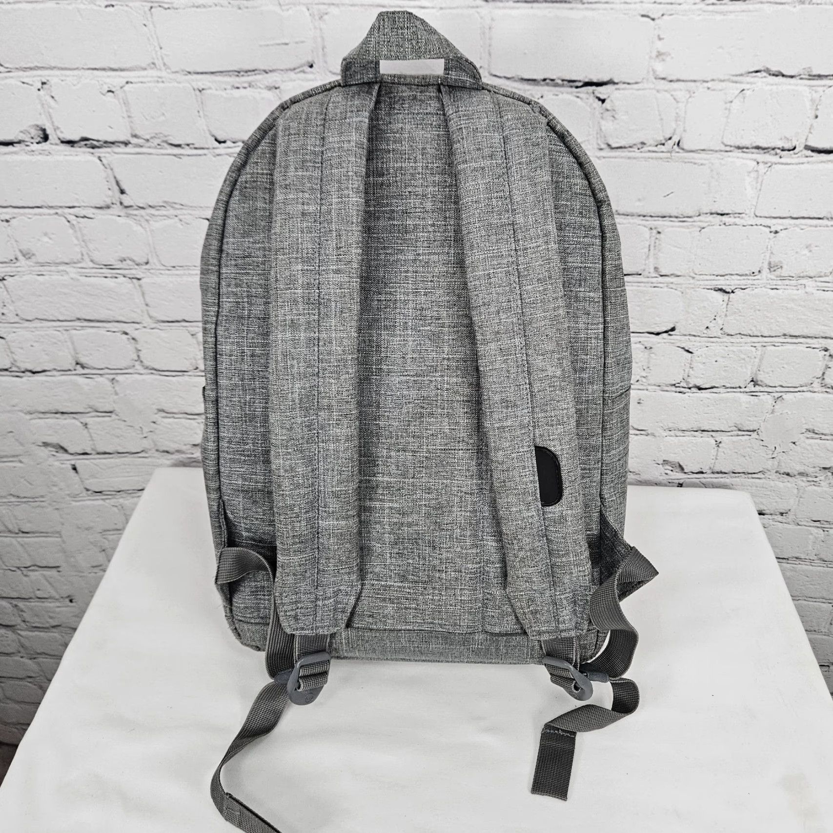 Vintage VINTAGE Herschel Grey Laptop Sleeve Multiple Pockets Organizer School Backpack Bag Size ONE SIZE - 2 Thumbnail