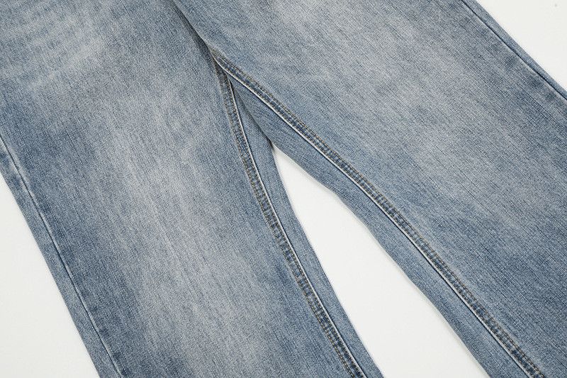 Japanese Brand American washed high-street light blue cleanfit jeans Size US 32 / EU 48 - 5 Thumbnail