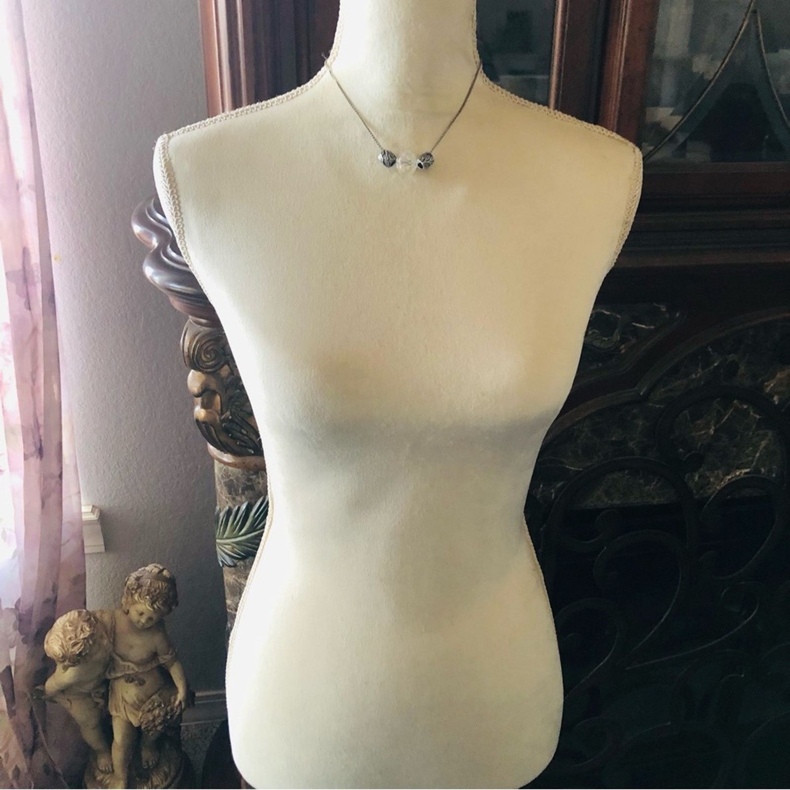 Vintage Vintage faceted aurora borealis crystal necklace Size ONE SIZE - 6 Thumbnail