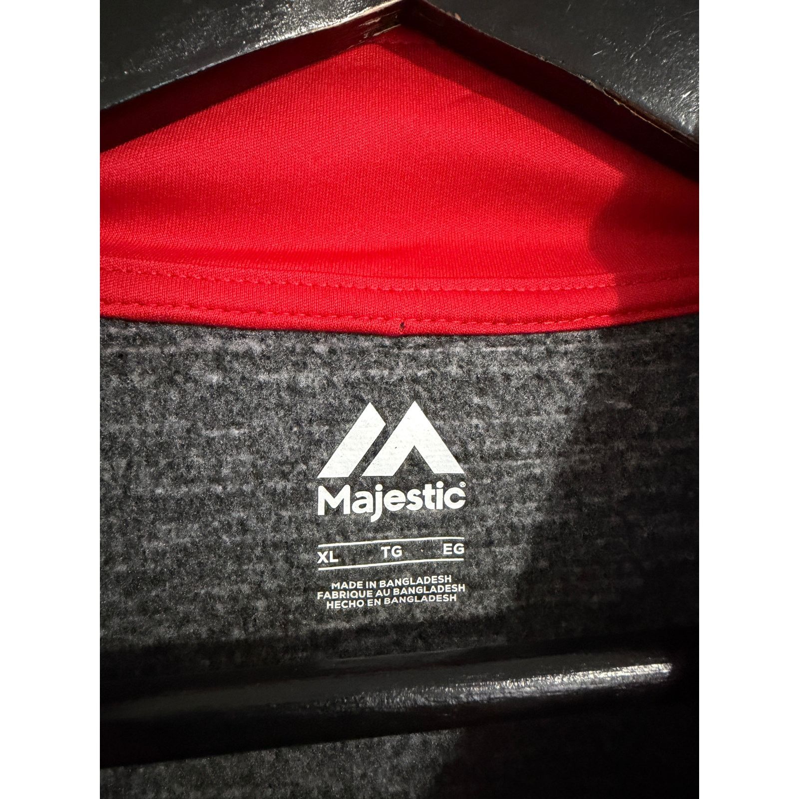 Majestic St. Louis Cardinals 1/4-Zip Pullover Men's Size XL Size US XL / EU 56 / 4 - 3 Thumbnail
