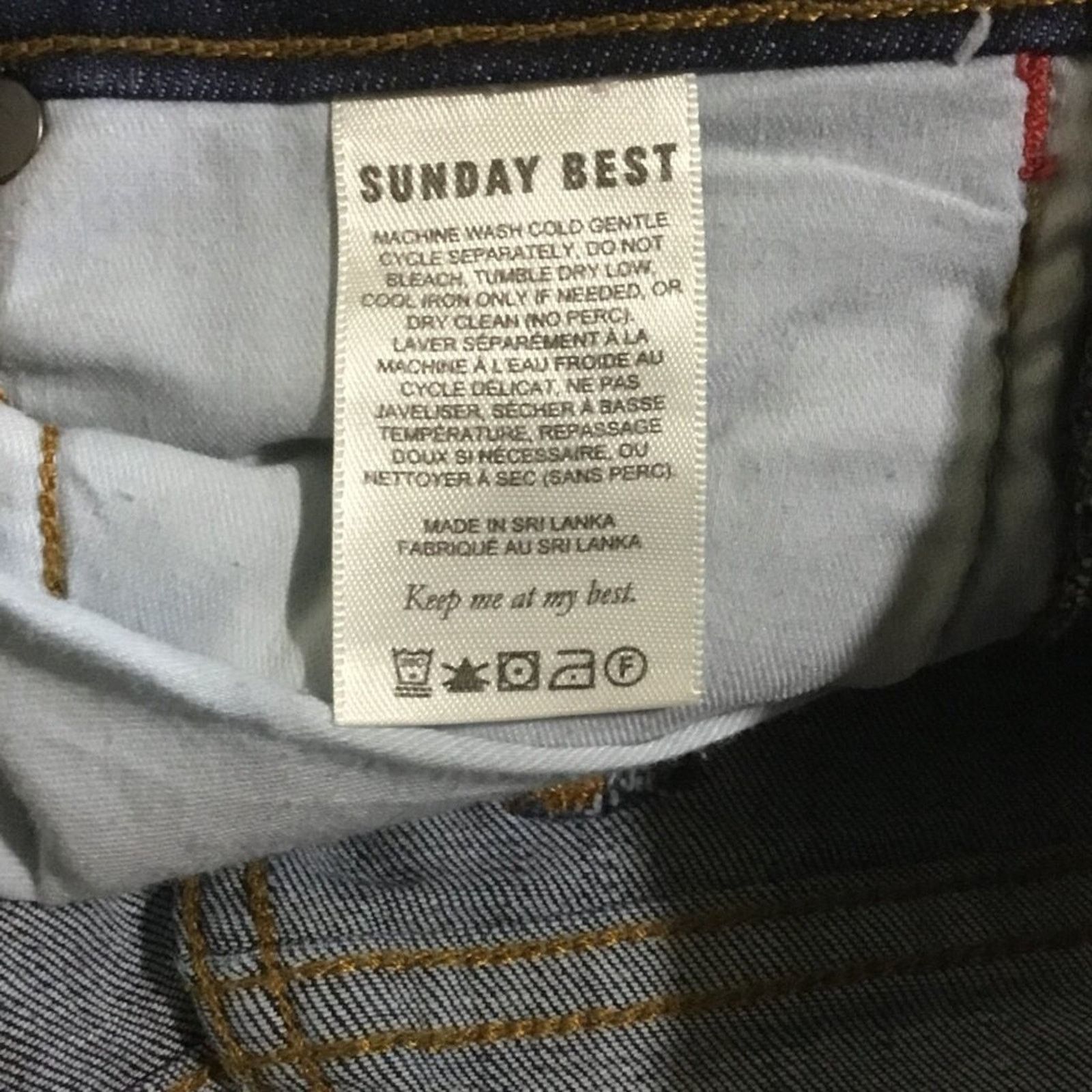Aritzia Aritzia Womens Jeans Size 26 NWOT SundayHigh Rise Size 27" / US 4 / IT 40 - 7 Thumbnail