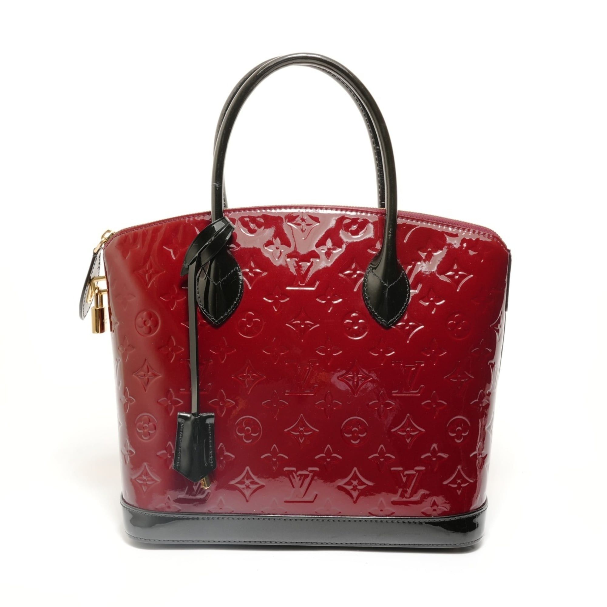 Louis Vuitton Louis Vuitton Lockit PM Monogram Vernis Handbag, Red, 2014 model. Size ONE SIZE - 1 Thumbnail