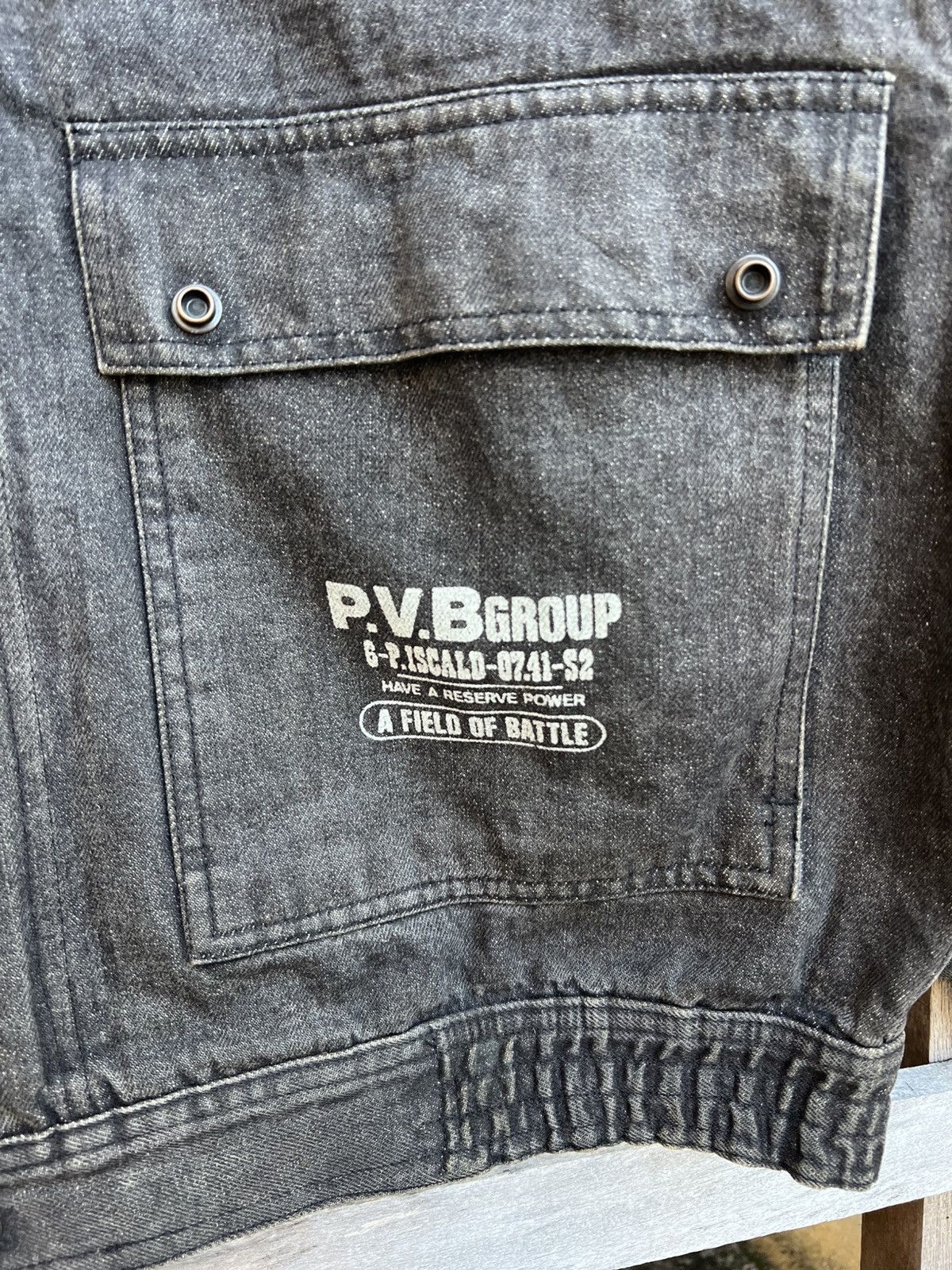 Casablanca Casablanca Rally Halb Wallis Denim Stoned Washed Jacket Size US M / EU 48-50 / 2 - 5 Thumbnail