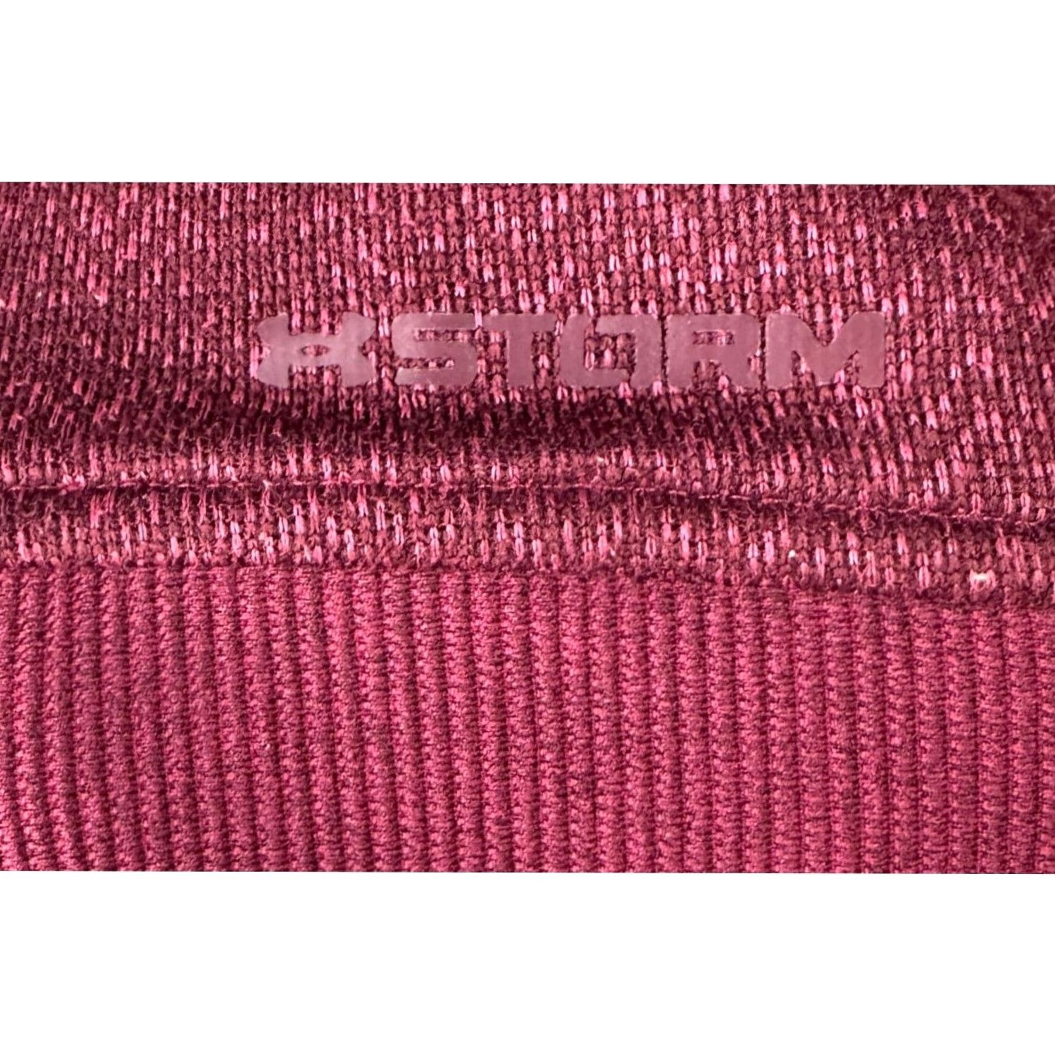 Under Armour Under Armour Cold Gear Sweatshirt Pullover Mens Large Maroon Herringbone Storm Size US L / EU 52-54 / 3 - 5 Thumbnail