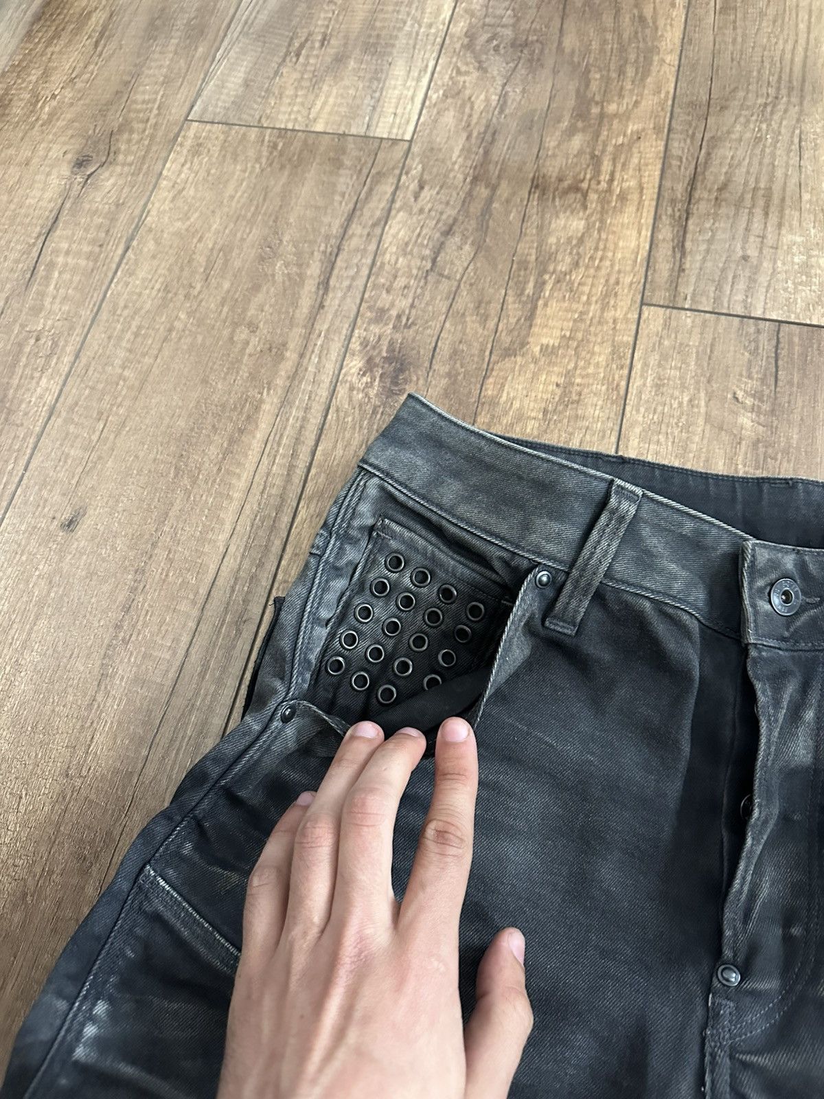 G-Star G Star Raw Big Logo Denim Jeans Pants Size US 31 - 10 Thumbnail