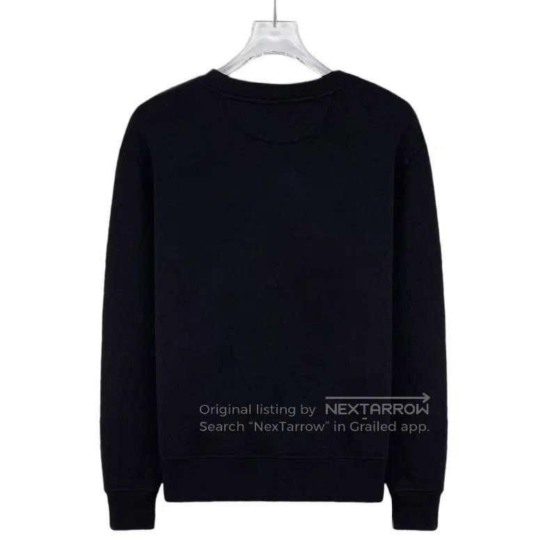 Fendi Fendi Black Graffiti Letter Embroidered Wool Crewneck Long Size US S / EU 44-46 / 1 - 2 Thumbnail