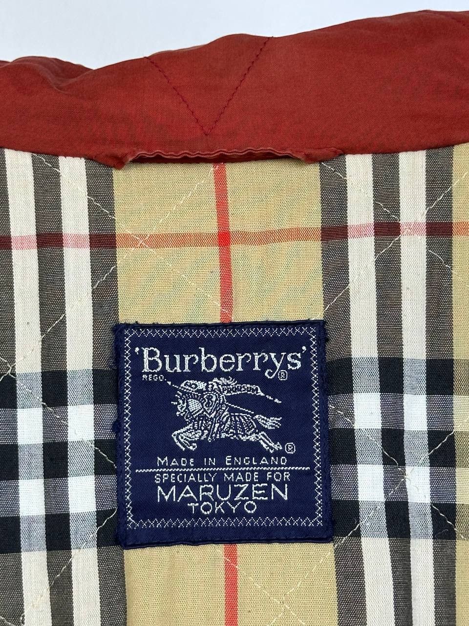 Burberry × Vintage Vintage BURBERRYS’ MARUZEN TOKYO Made in England Nova Checks Size US M / EU 48-50 / 2 - 13 Thumbnail