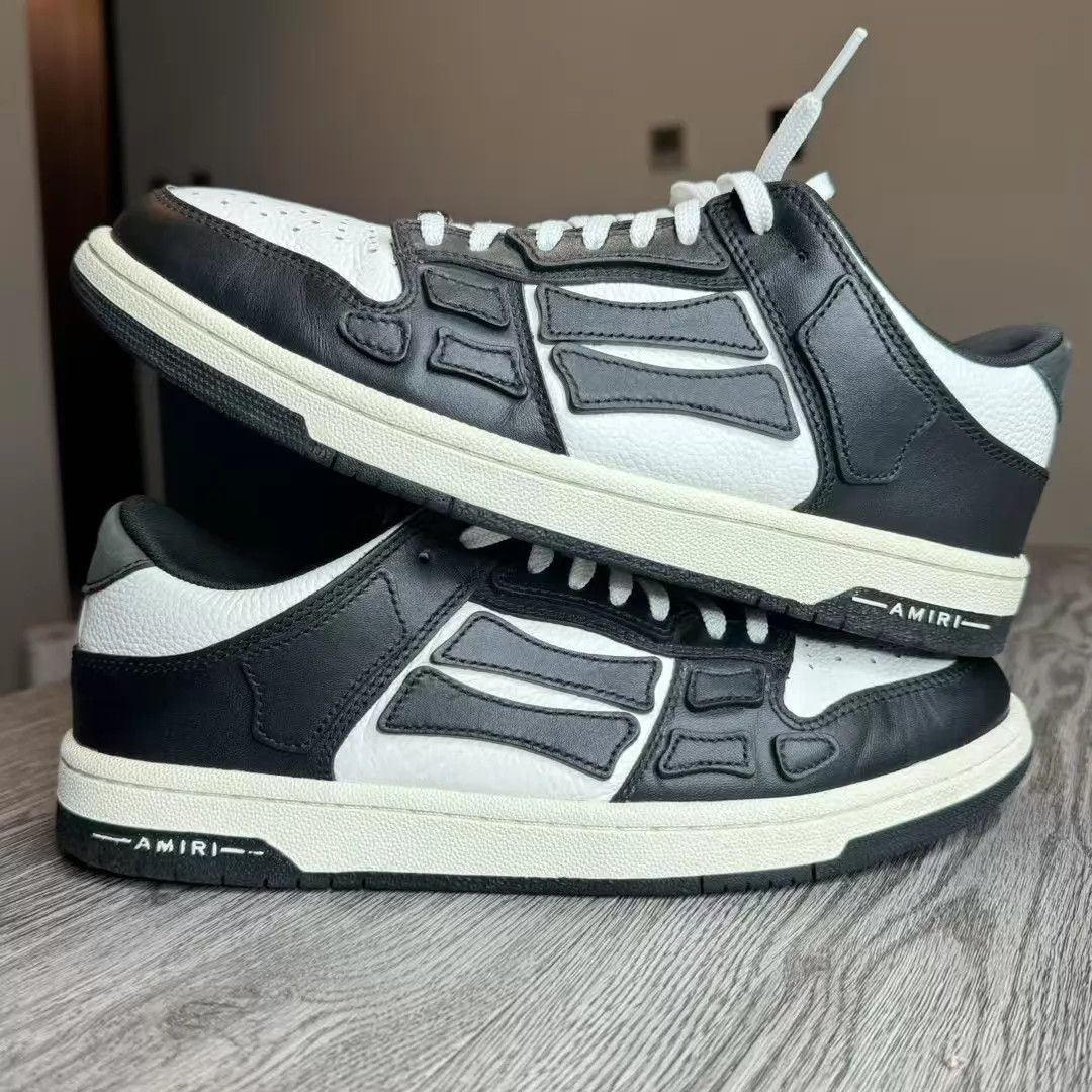 Amiri AMIRI Bones Black & White Size 42 Size US 9 / EU 42 - 2 Thumbnail