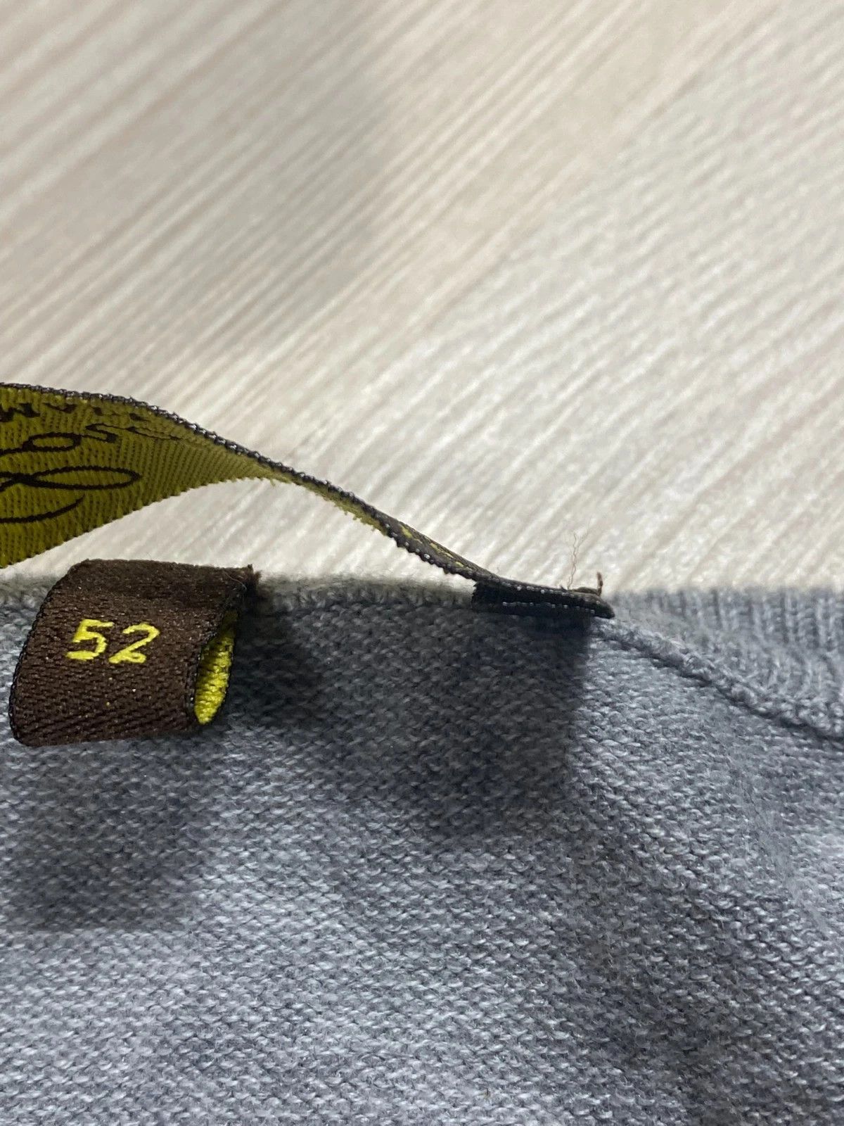 Loro Piana Loro Piana Sweater Cotton 100% Gray Size US L / EU 52-54 / 3 - 4 Thumbnail